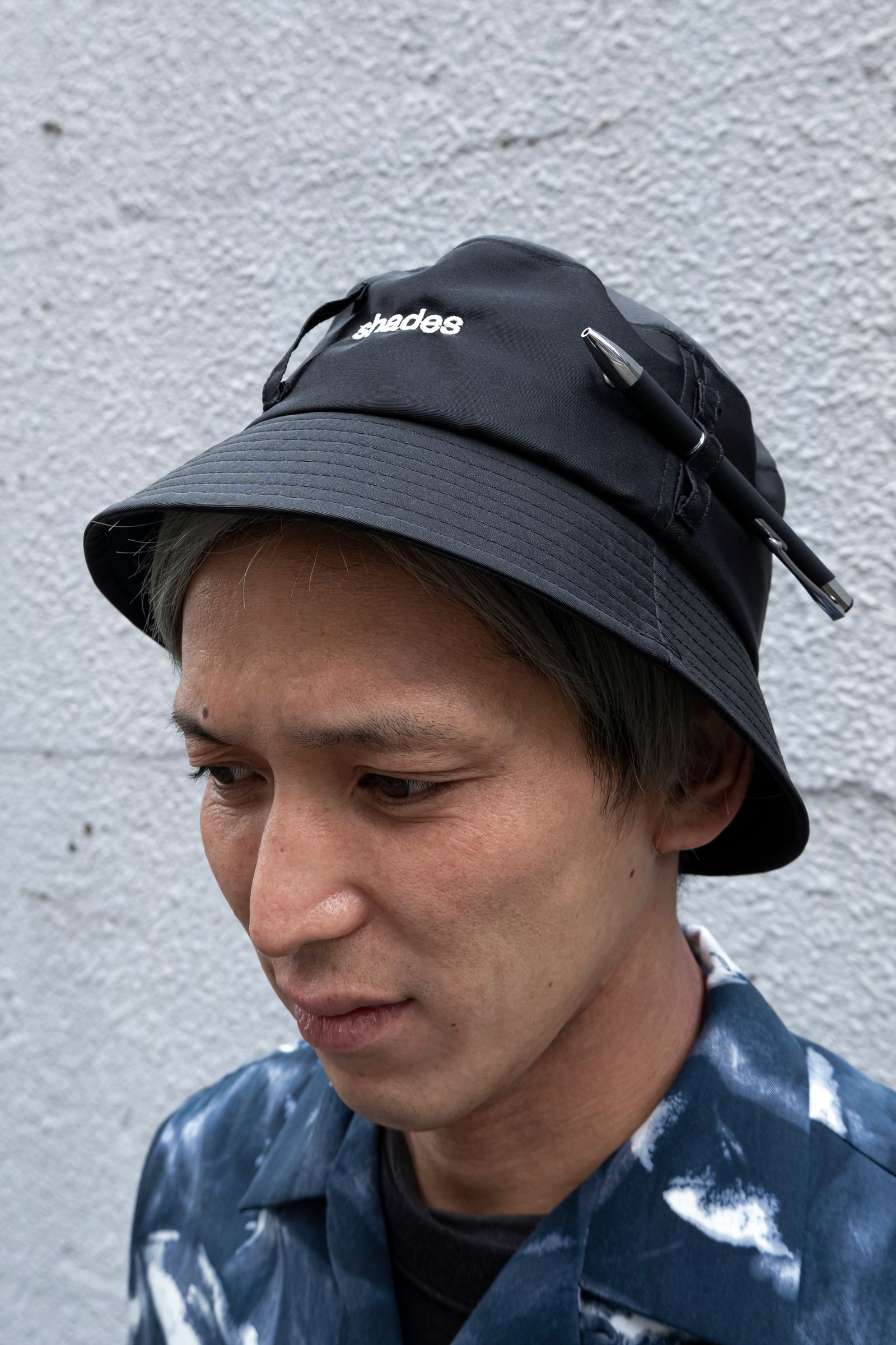 HIDAKA - Dad bucket hat(Twill) / Black | Retikle Online Store