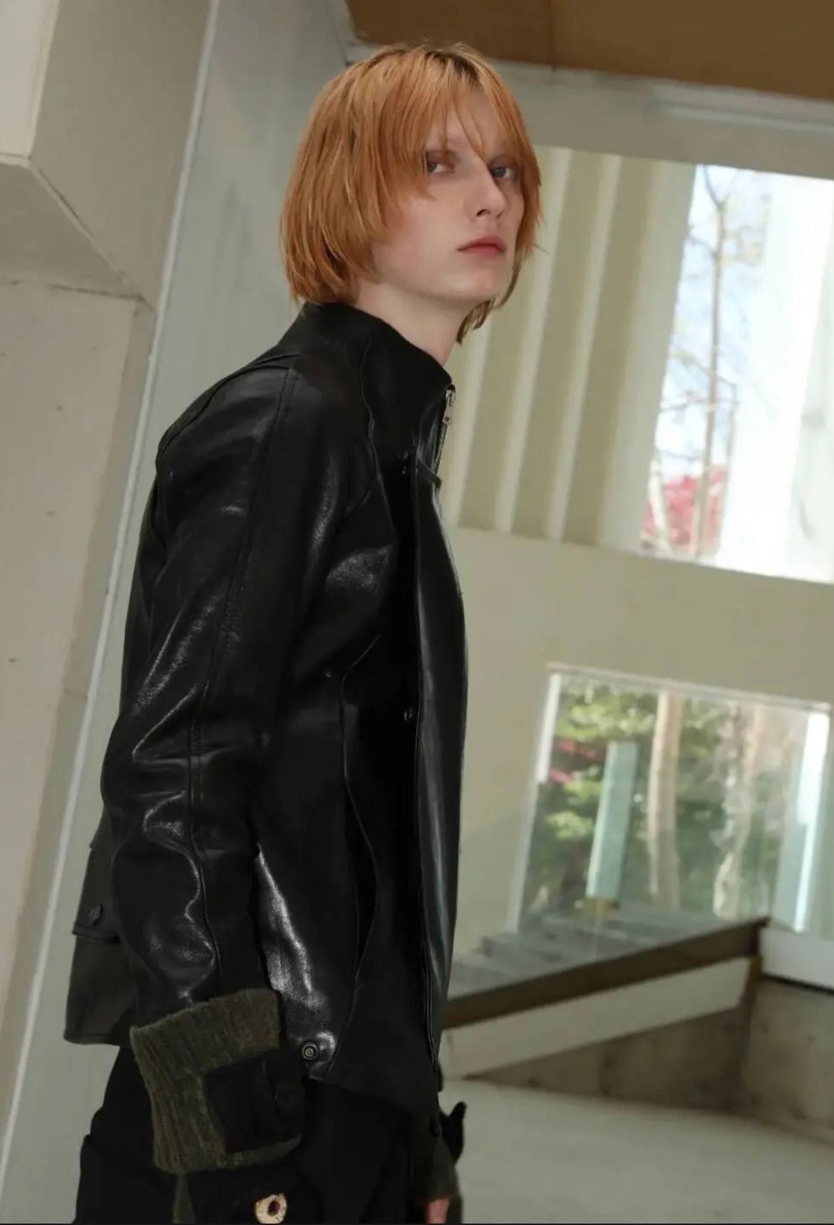 【LIMITED EDITION】Doublezip leather jacket