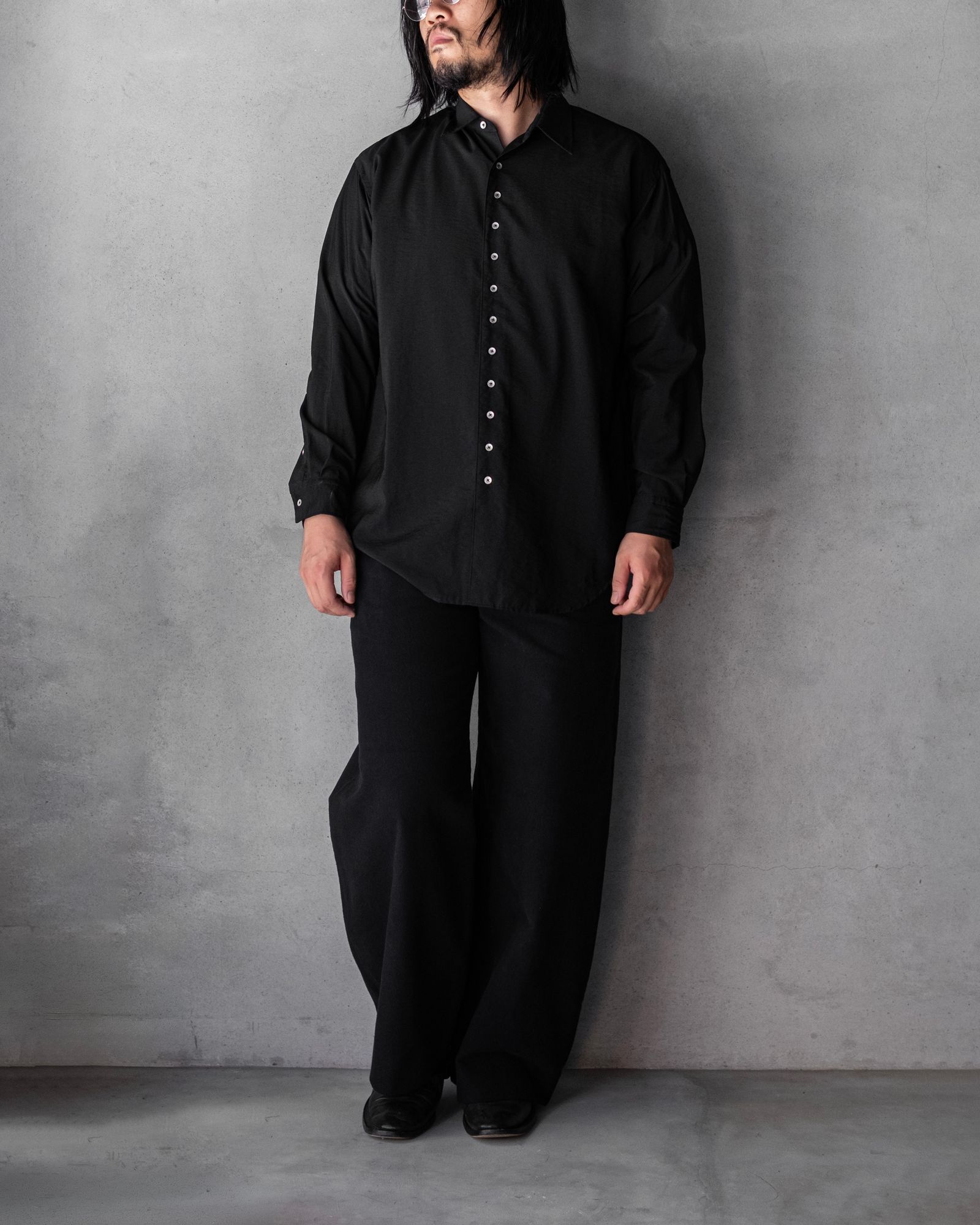Wide Pants / Black