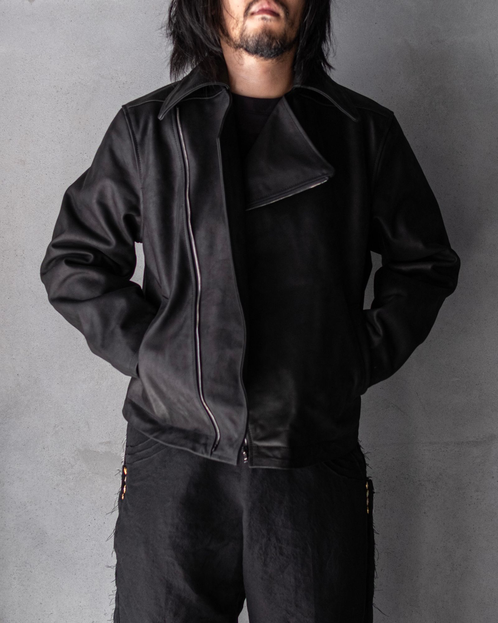 Semi-Double Rider’s Jacket / Blac