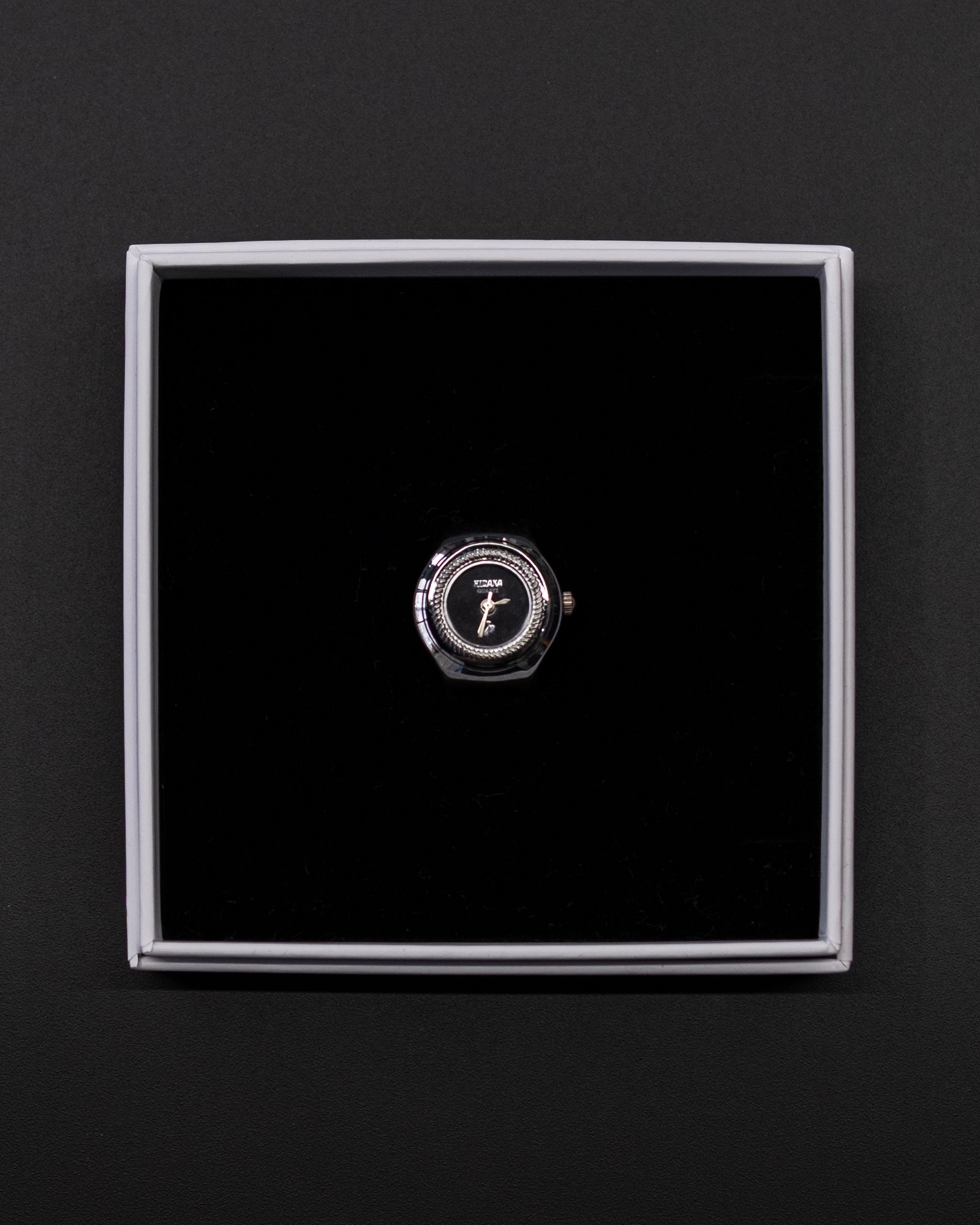 HIDAKA - Ghost Ring Watch / Silver/Silver リングウォッチ 指時計