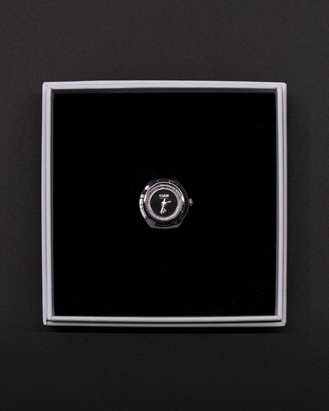 Ghost Ring Watch / Silver/Black