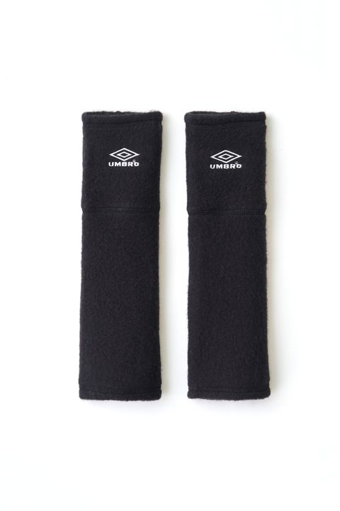【JUHA×UMBRO】WOOL BOA FLEECE ARM WARMER / Black