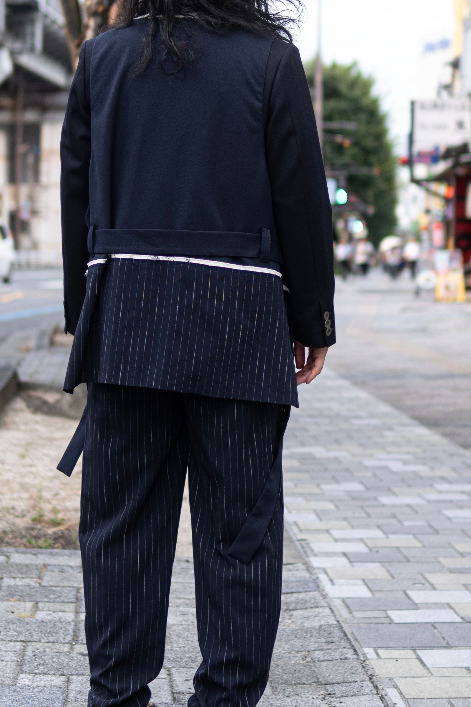 Oversized gilet / nvy