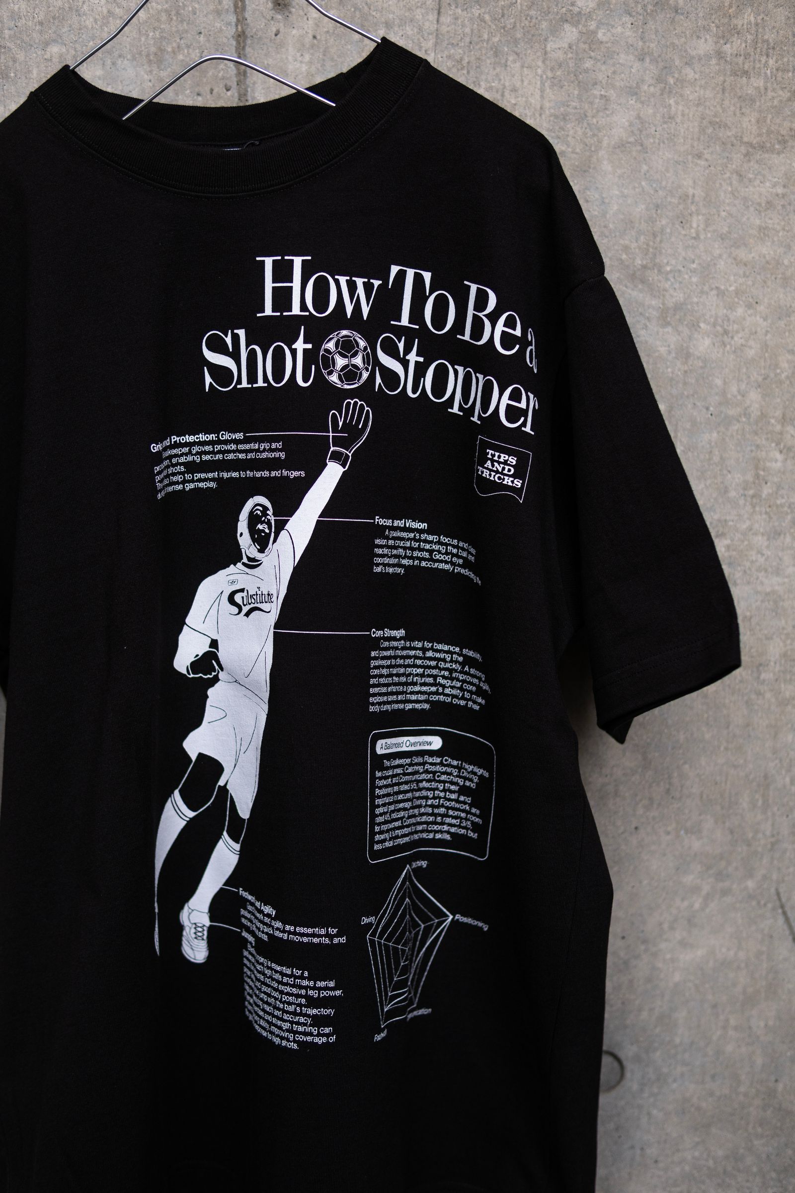 GK TEE / BLACK