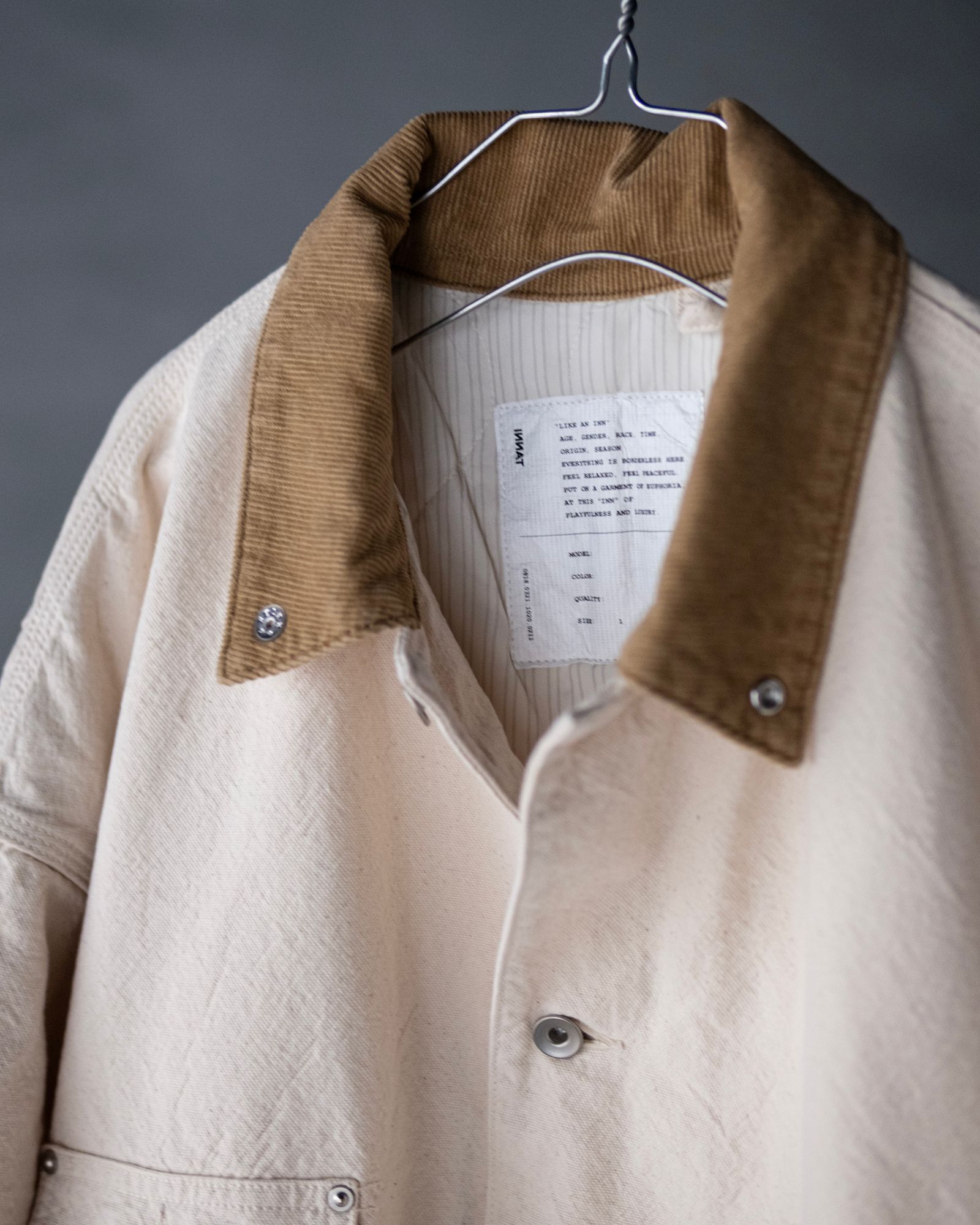 WORK JACKET / Natural