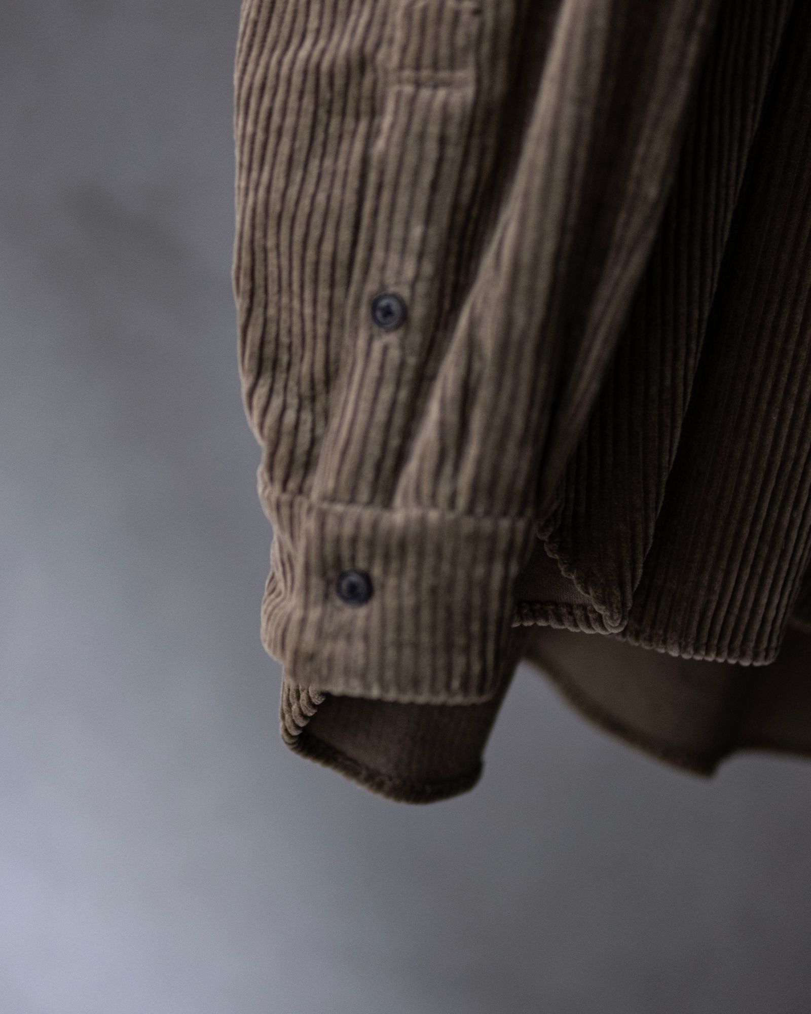 Corduroy Skipper Shirts / Beige
