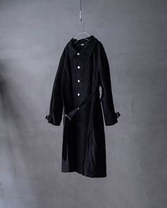 MOTOR CYCLE COAT / Black