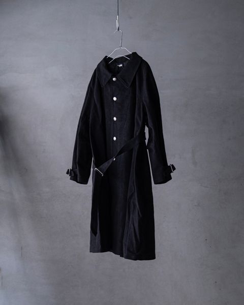 MOTOR CYCLE COAT / Black