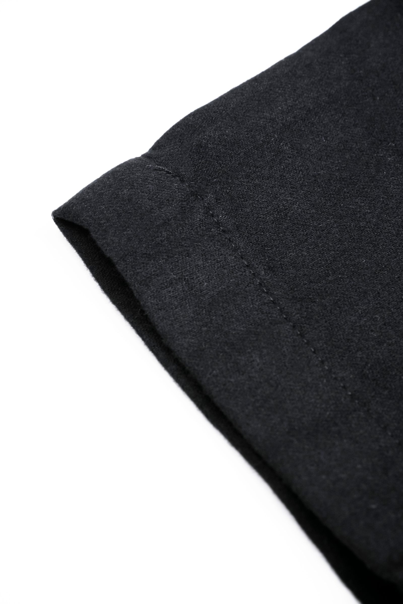 WOOL POLY VIS 1TUCK CARROTT / BLACK6