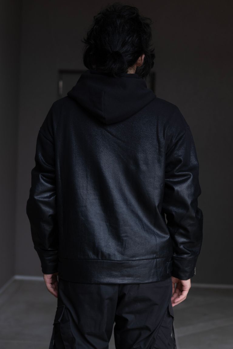 meagratia - Gradation sweater hoodie / blk | Retikle Online Store
