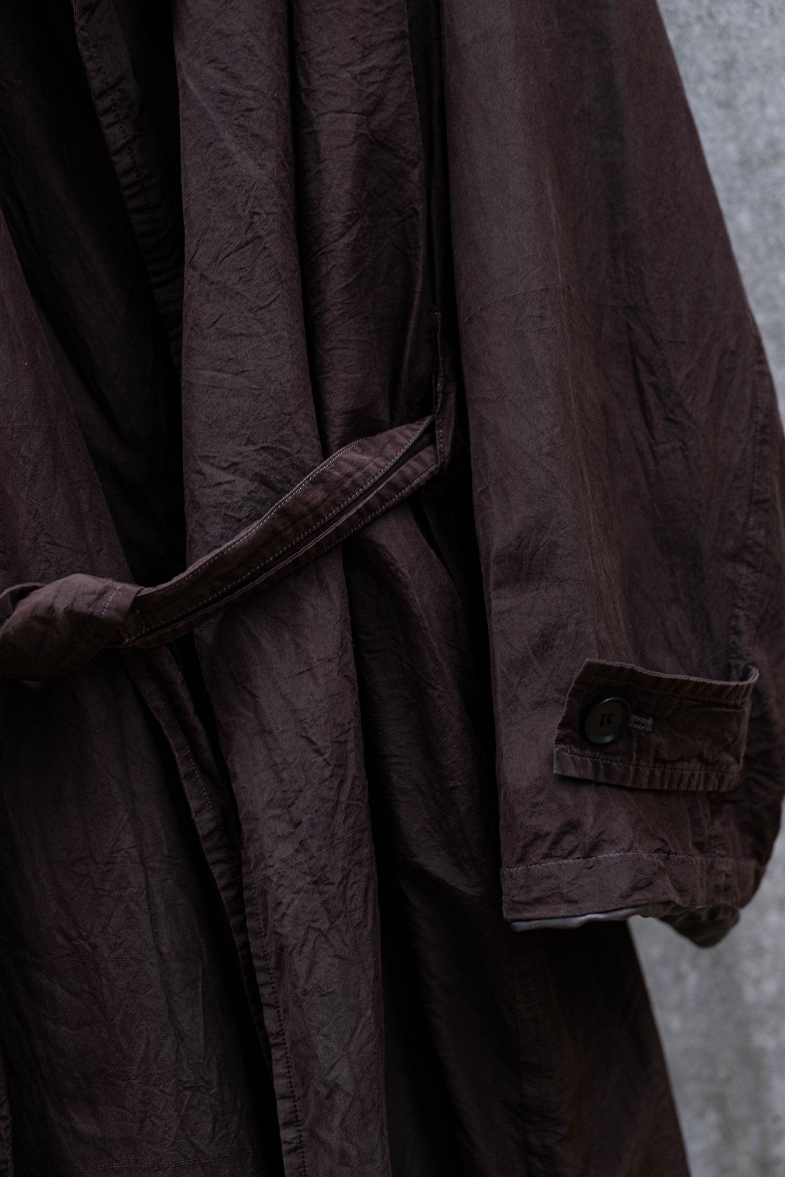 【Blanc YM×Retikle】Silk kakishibu coat