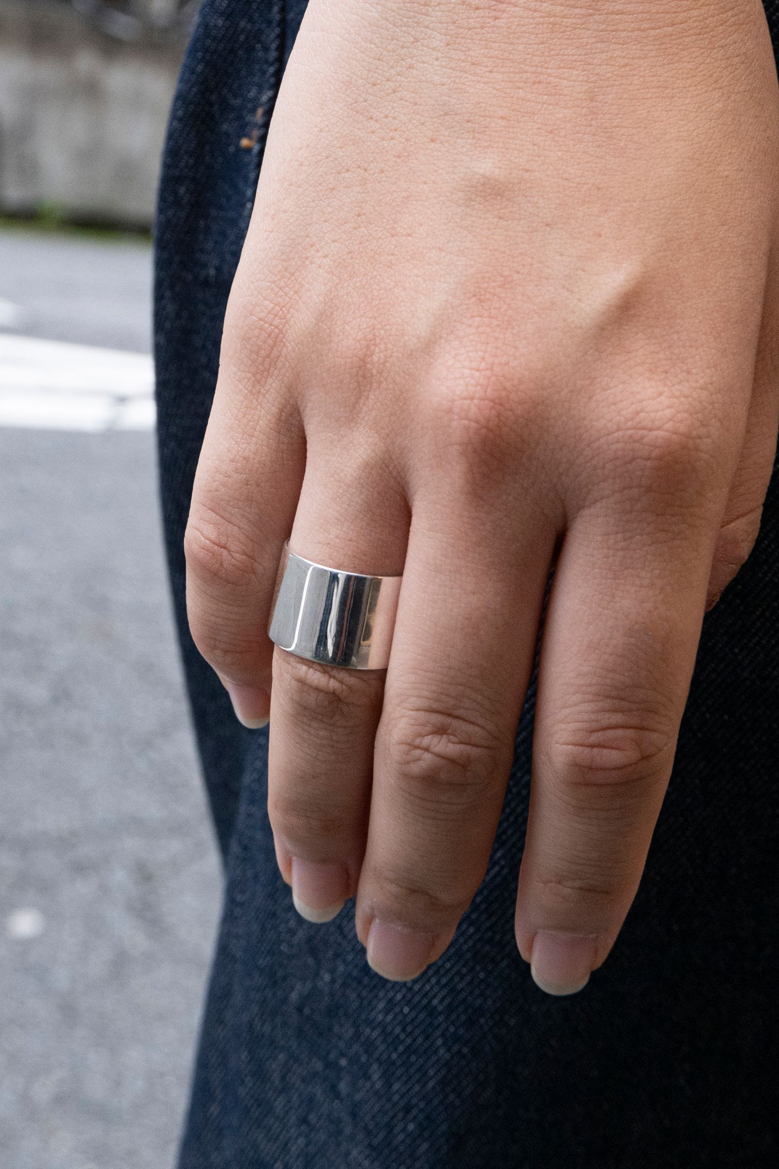 HIDAKA - Sellotape ring(Silver925) | Retikle Online Store