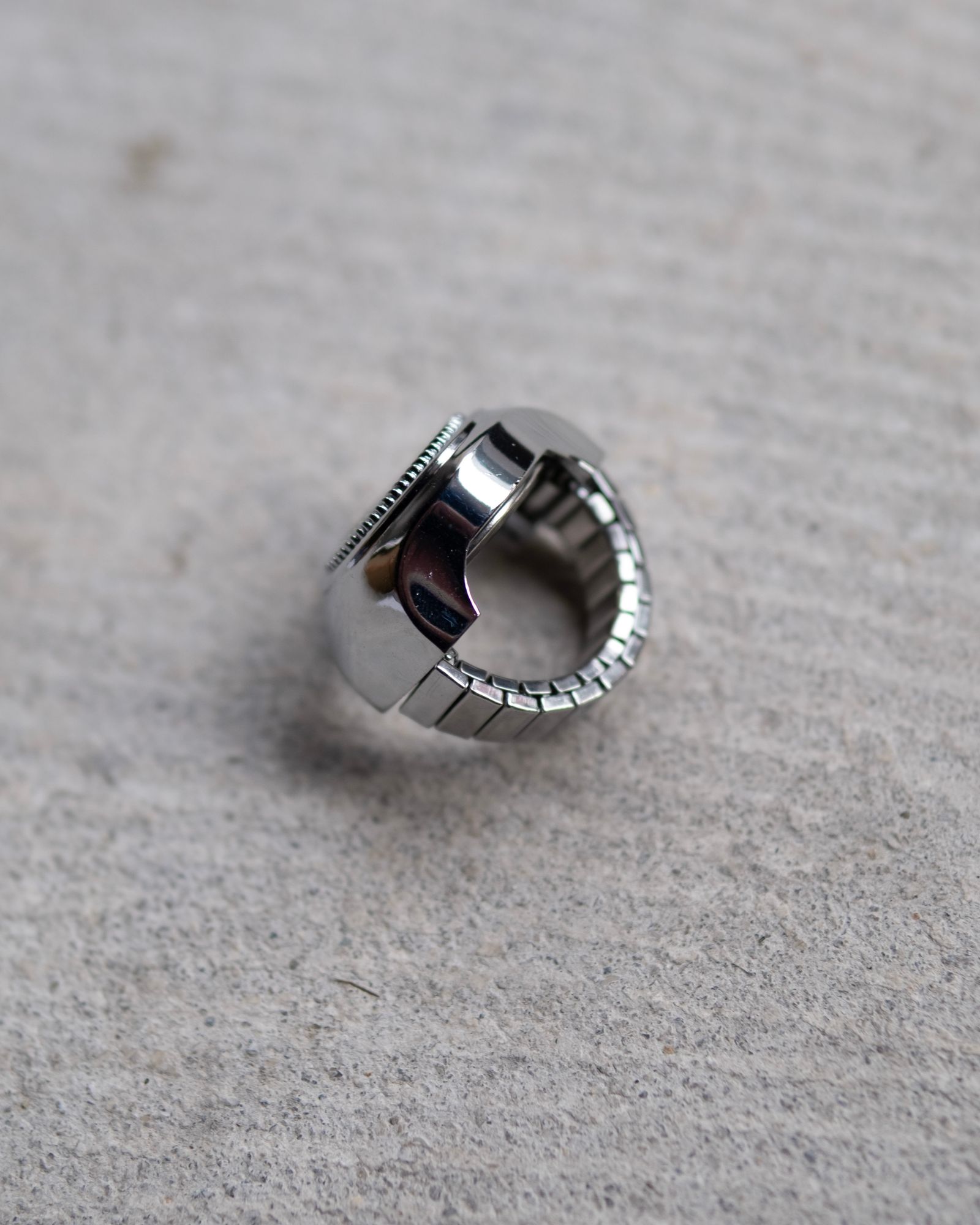 Ghost Ring Watch / Silver/Green