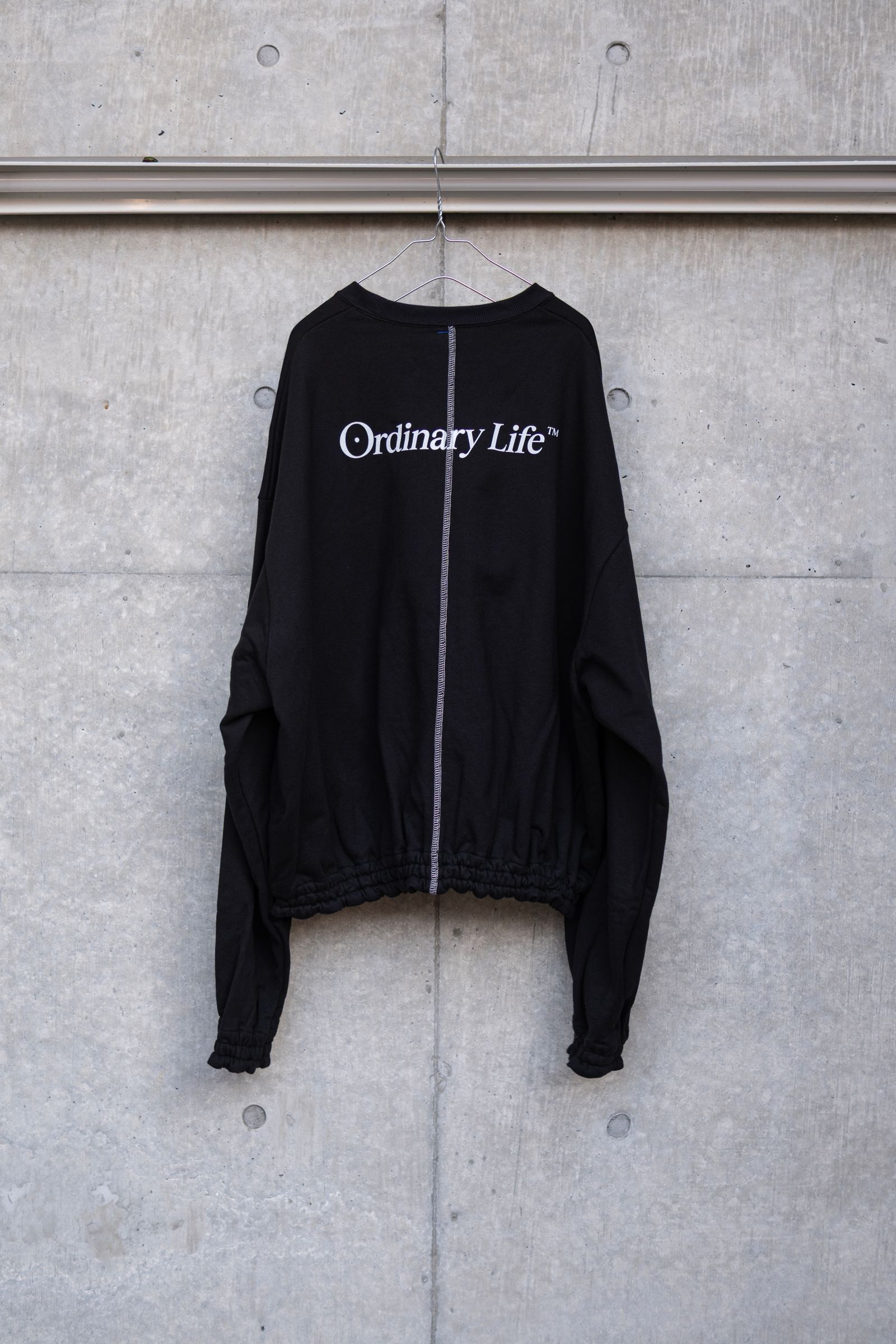 ORDINARY HOME HIS CREW WITH PRINTING / BLACK