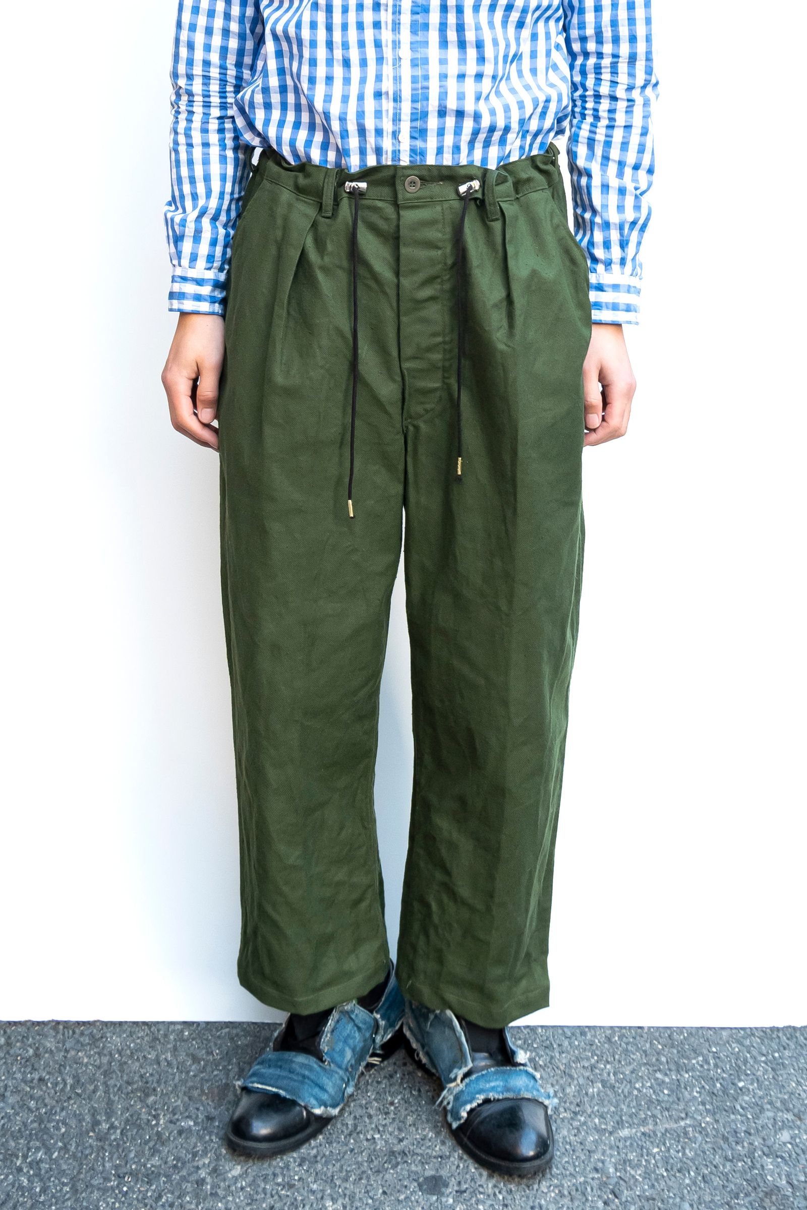 行列のできるレビュー商品、集めました。高評価アイテム No Attention Remake line - Swedish Army Remake Utility Pants パンツ