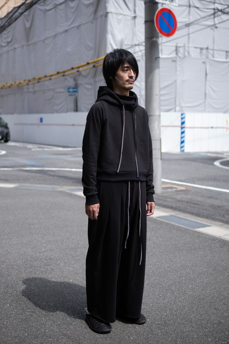 SHINYAKOZUKA - ORDINARY DIVING SKINNY HOODIE / BLACK | Retikle  