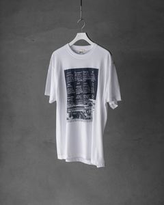 PHOTO CALENDER TEE / White