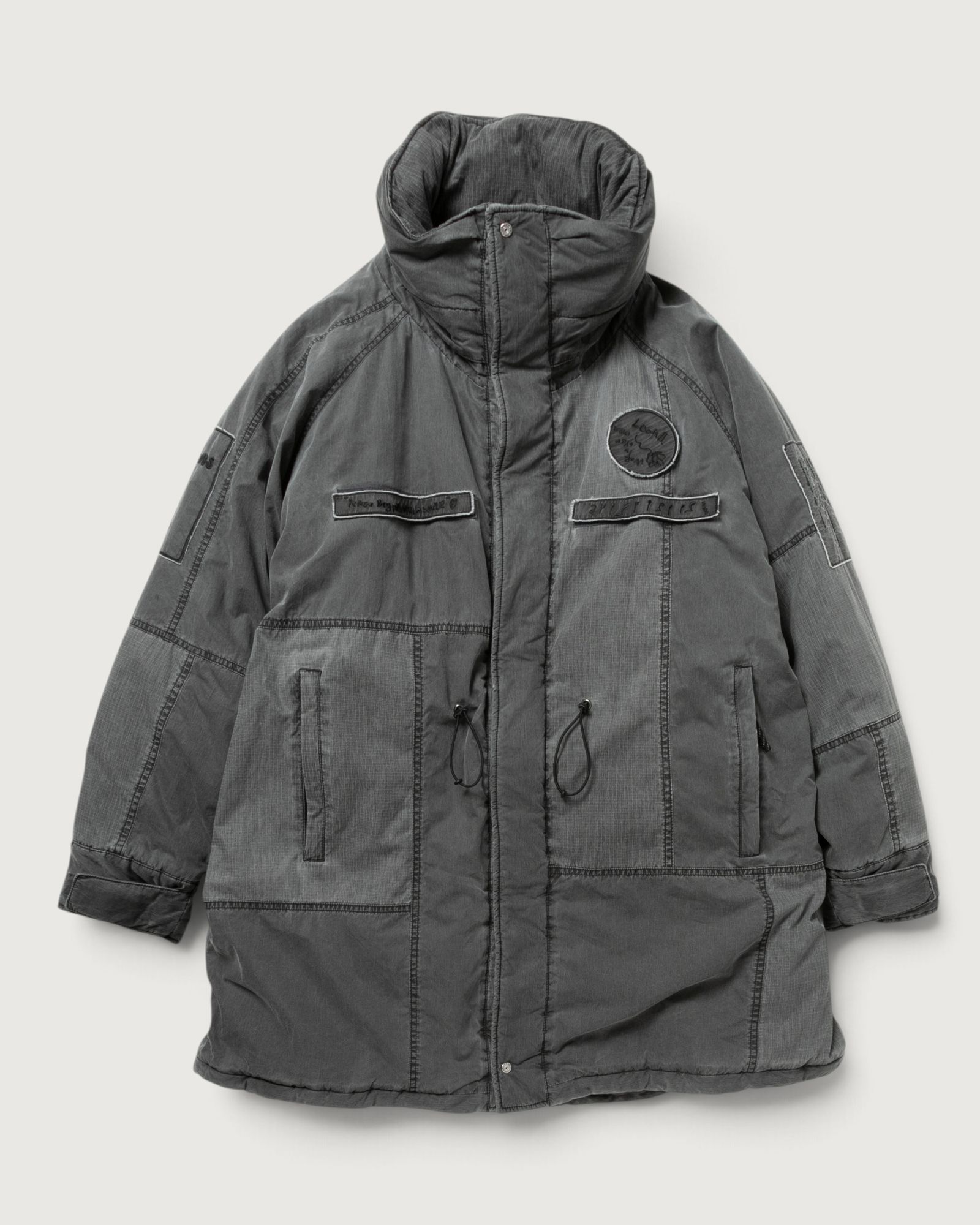 PADDED TACTICAL FIELD COAT (INNAT x WILD THINGS) / Black