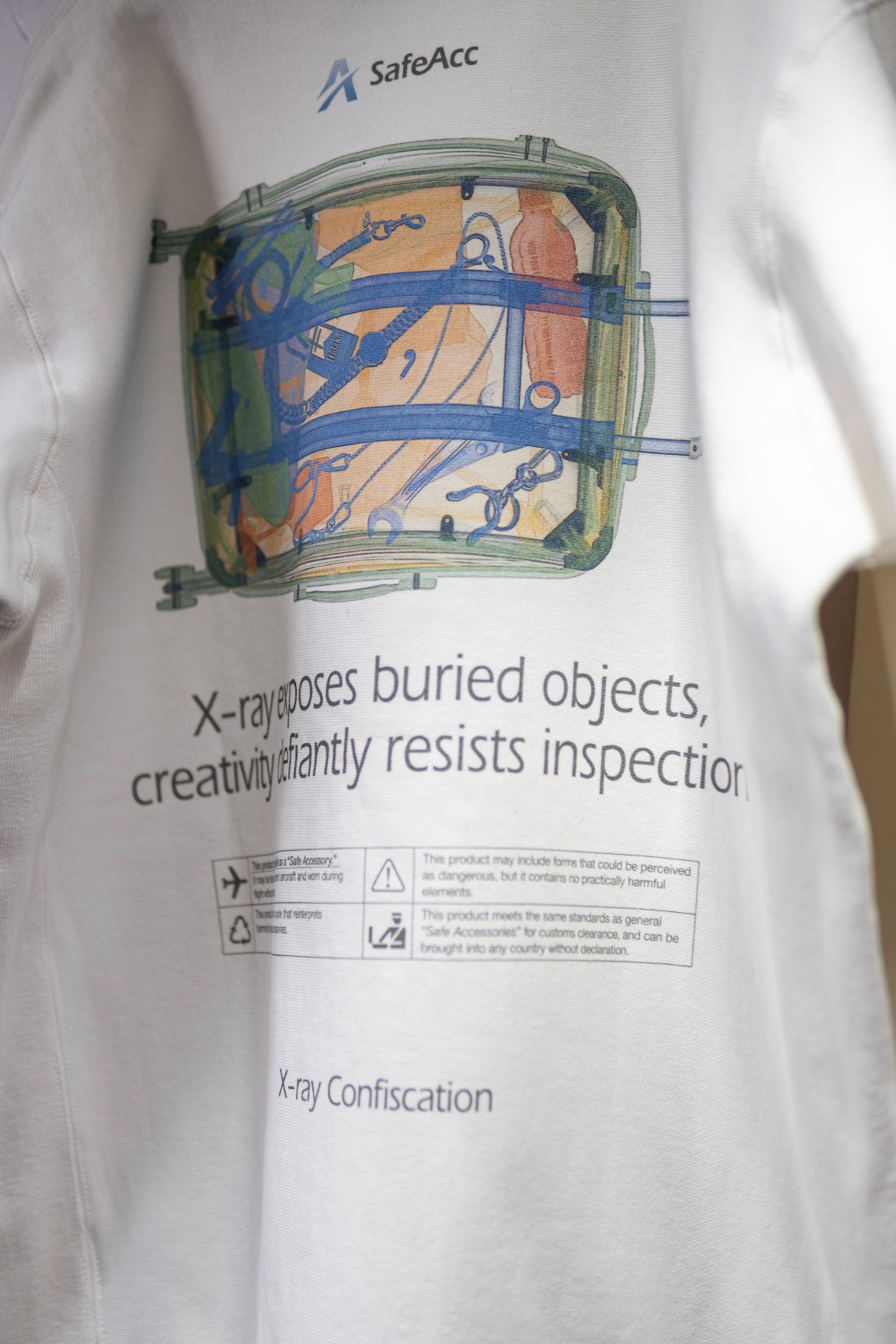 X-Ray Baggage Sweat shirts / WHITE