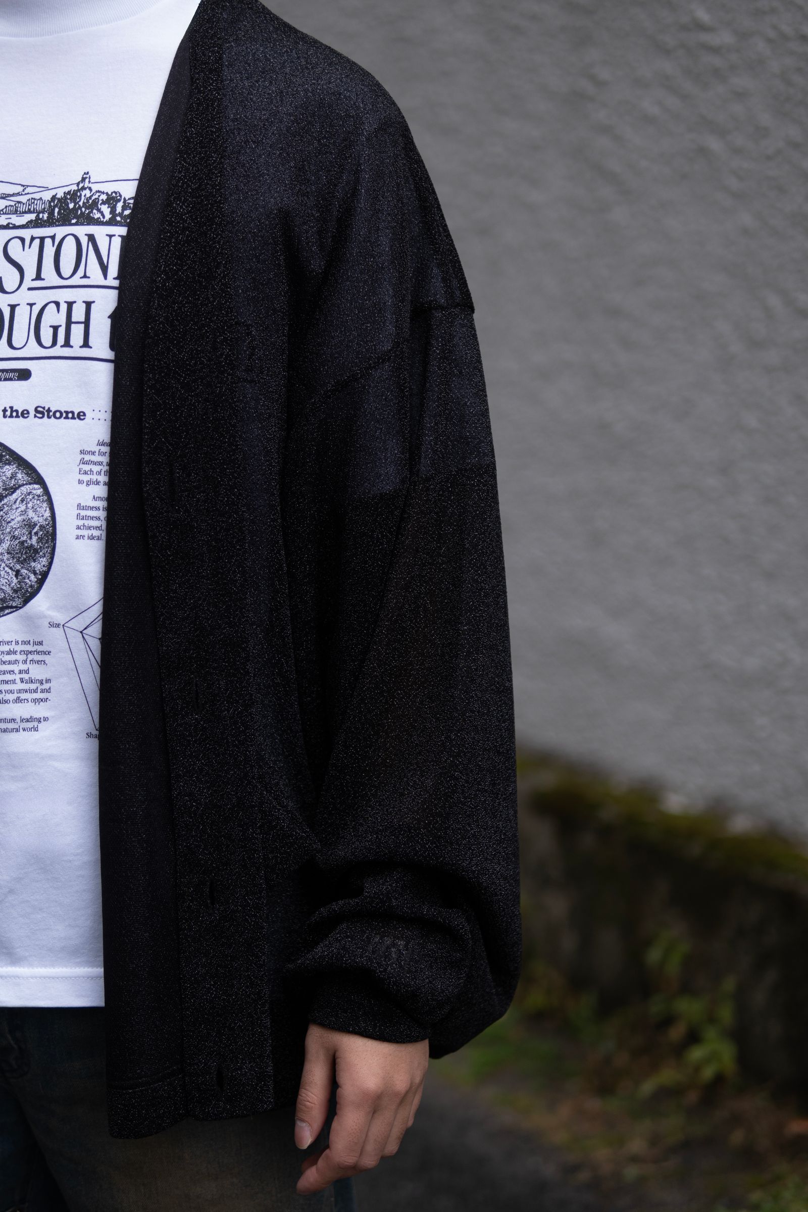 MASSIVE CARDI / BLACK