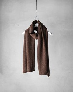 Baby Alpaca Muffler / Deep Brown