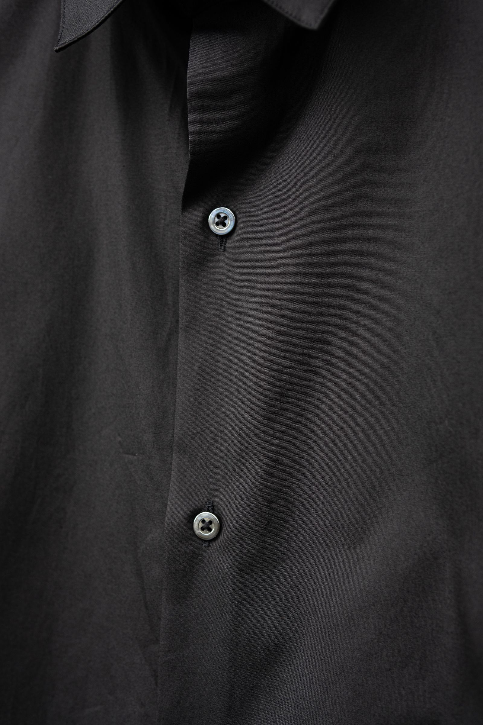 SOFT BROAD SHIRT / Black