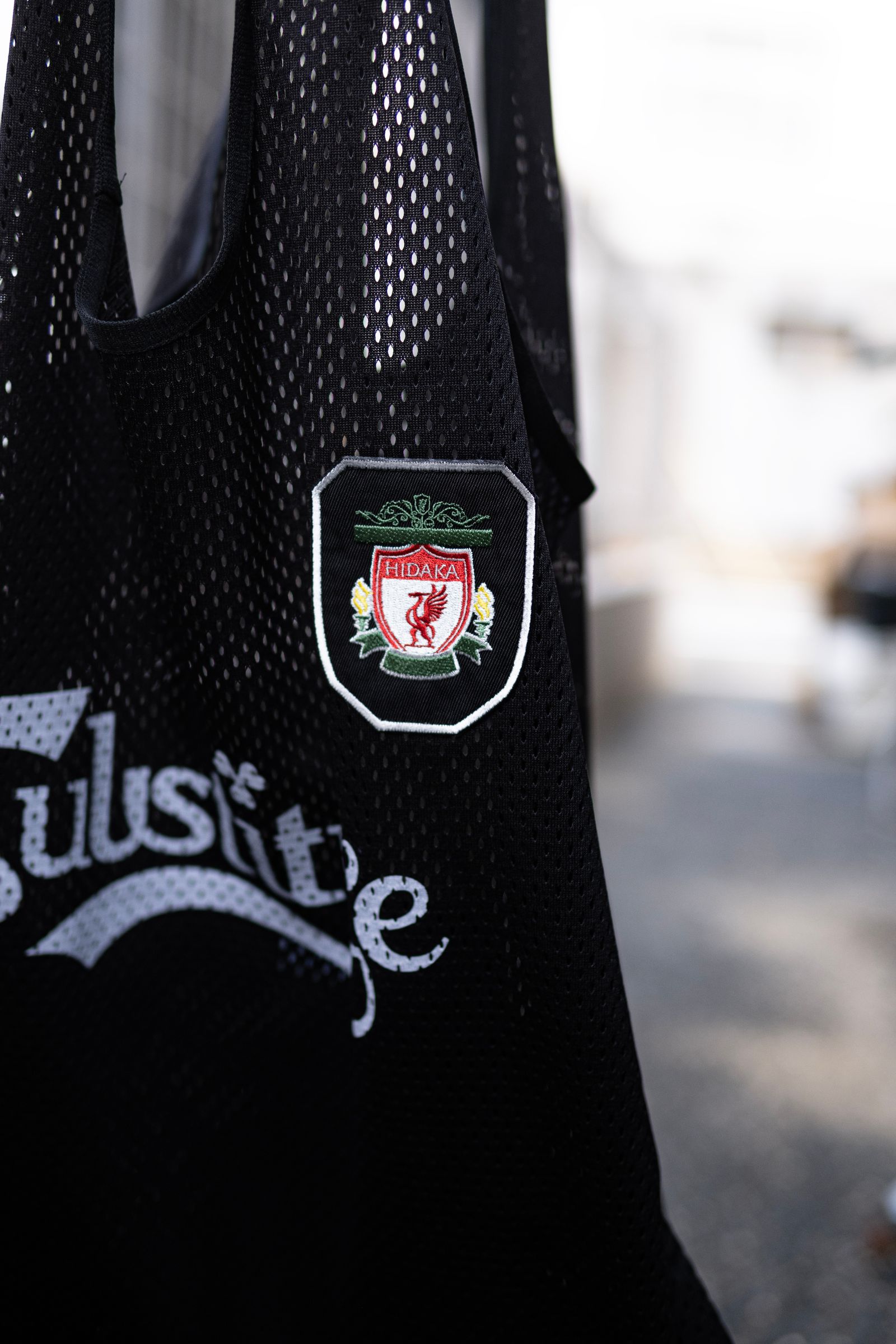 "SUBSTITUTE" BIB TOTE / BLACK