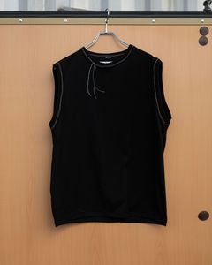 “TUGIHAGI” Neck Sleeveless / Black