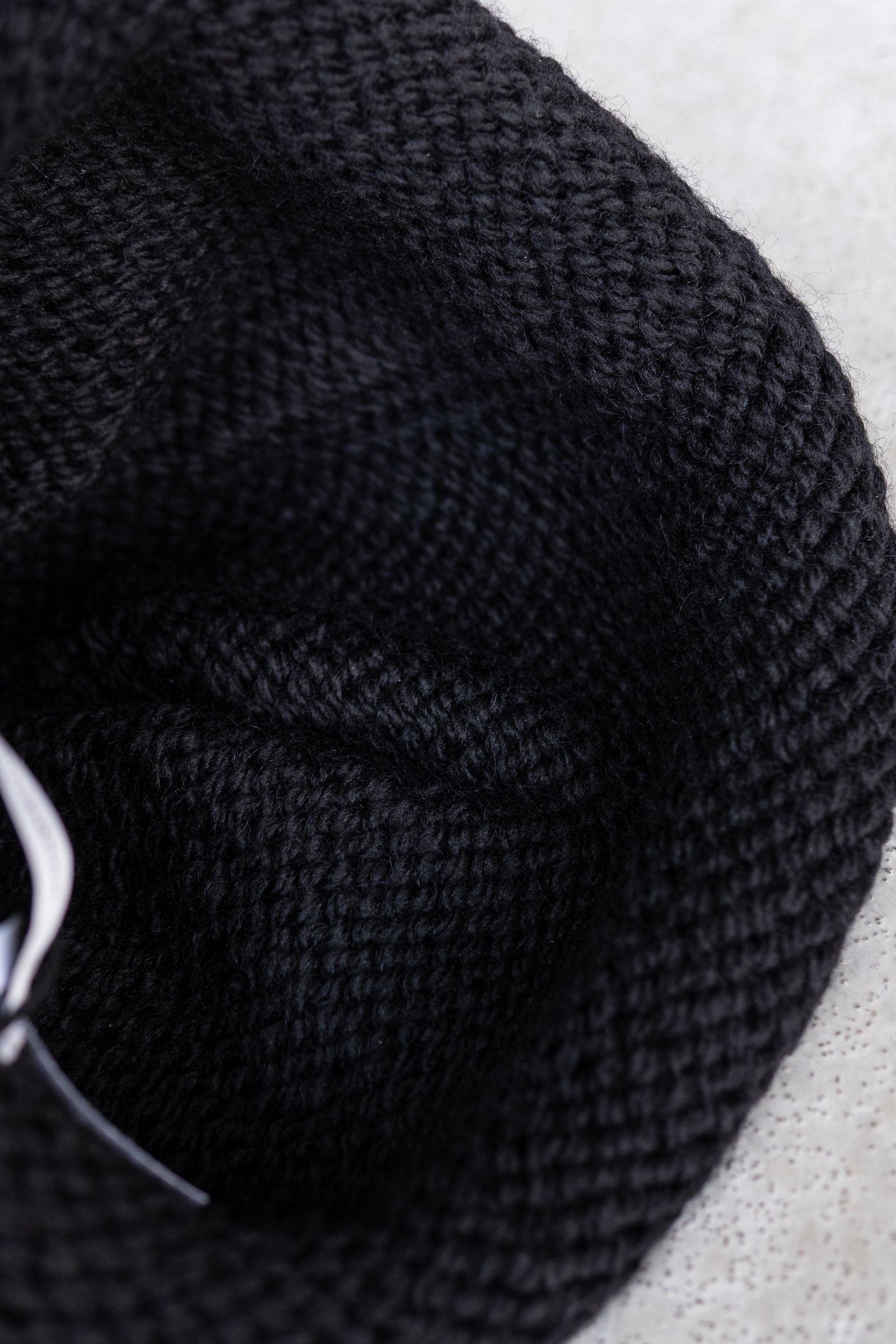 Knit Beanie / Black