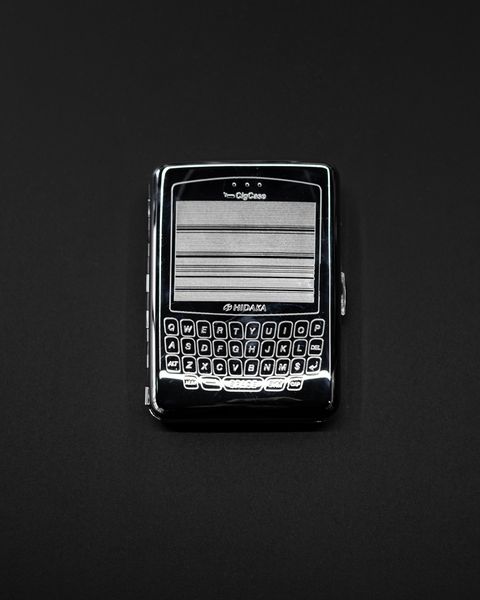 Cellphone Cig Case / Silver