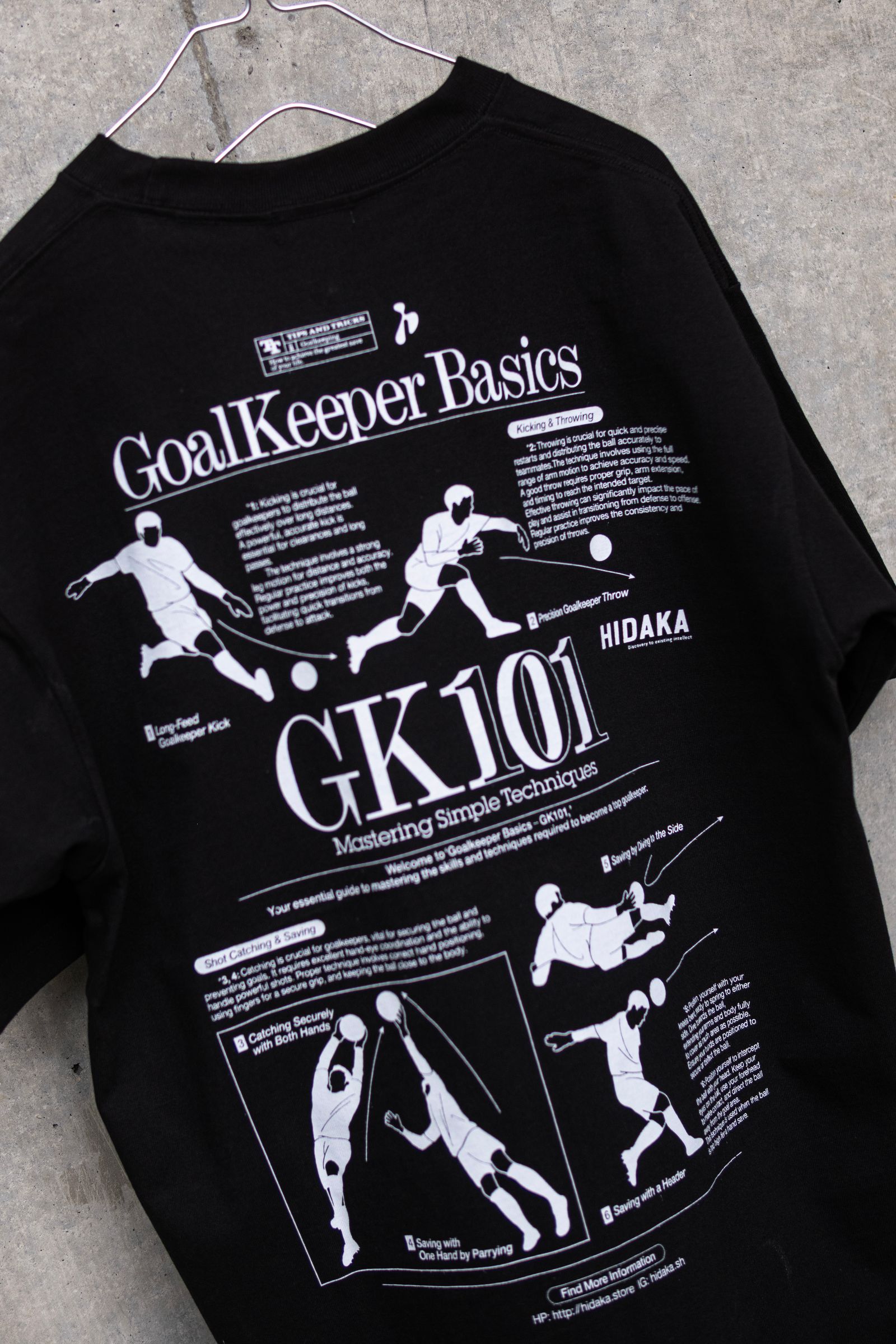 GK TEE / BLACK