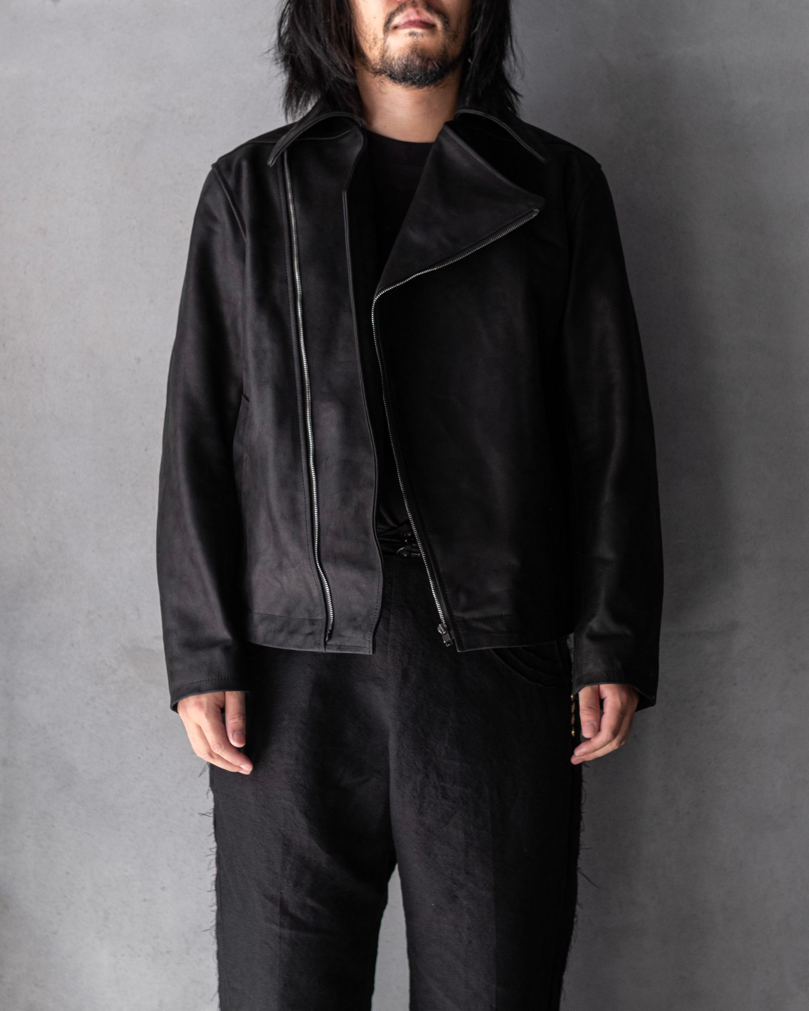 Semi-Double Rider’s Jacket / Blac