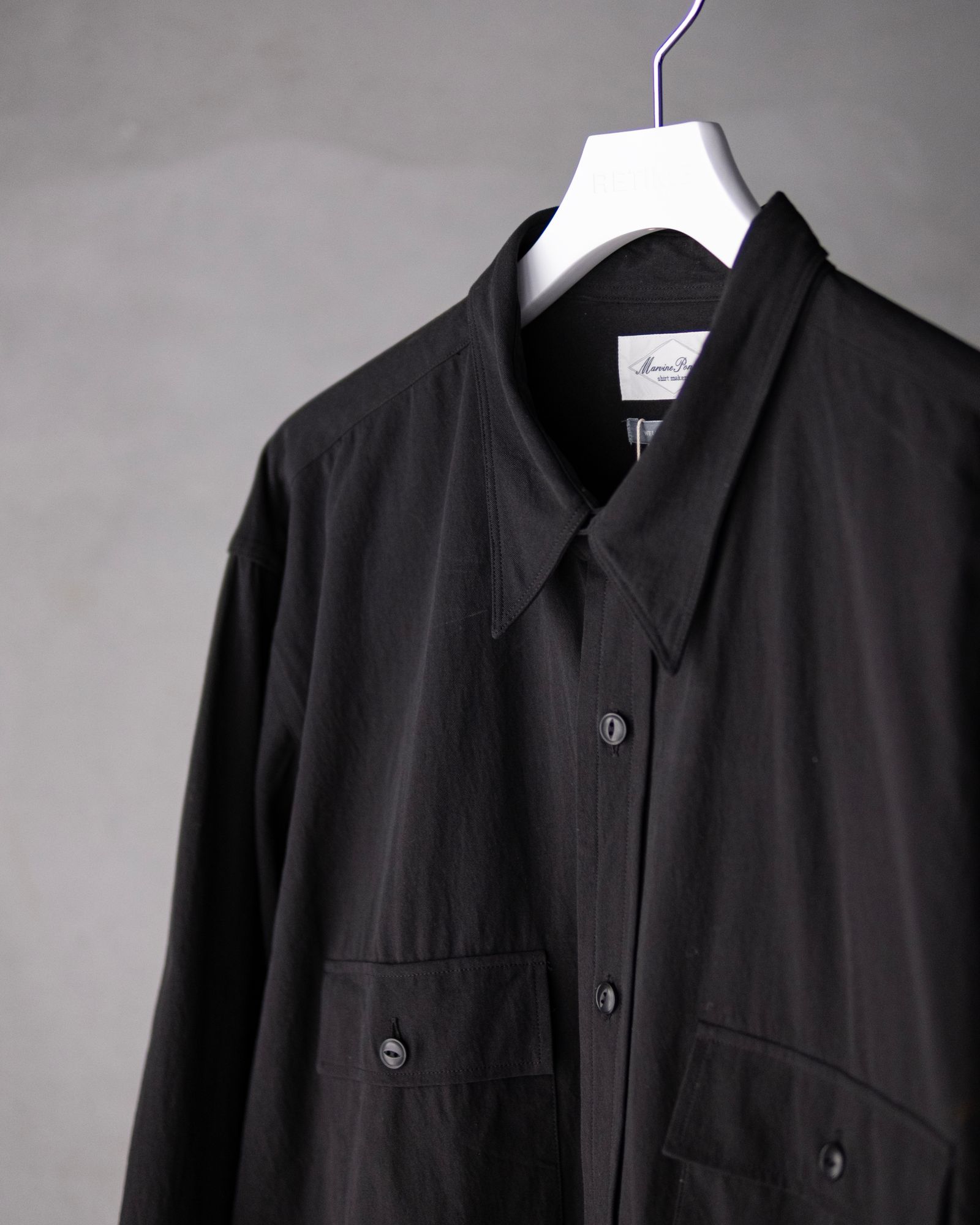 Military Work SH / Black Gabardine