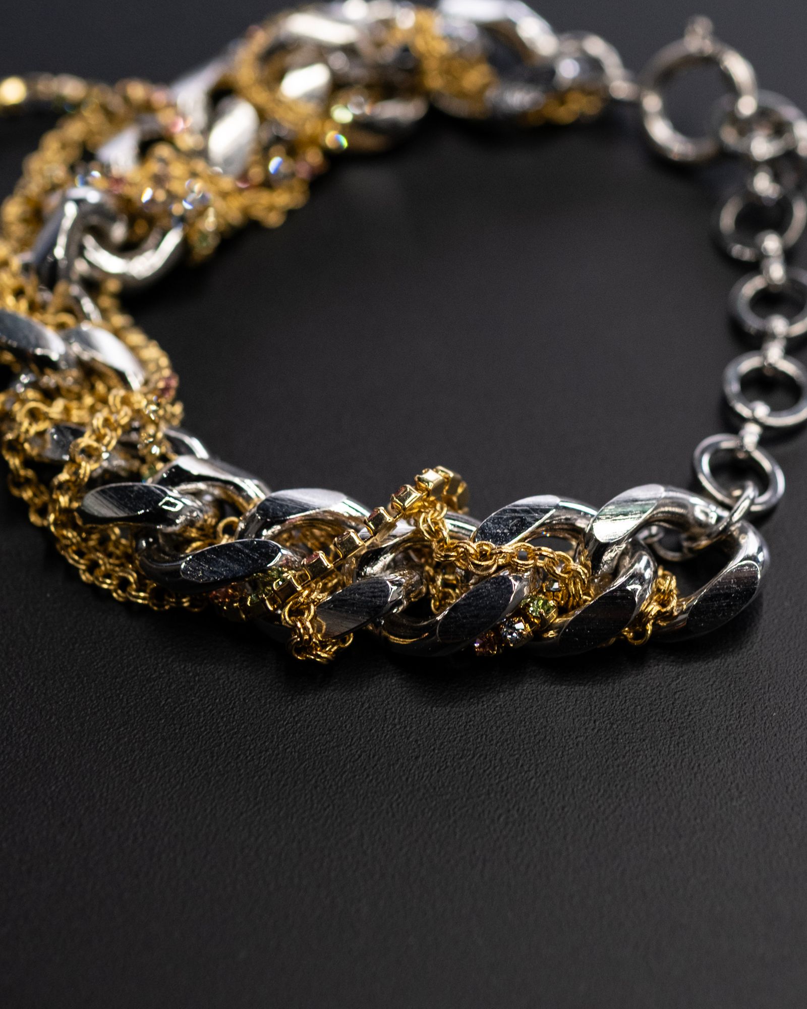 Broken "Miçanga" Bracelet / Silver