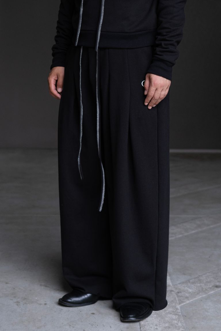 SHINYAKOZUKA - ORDINARY HOME BAGGY / BLACK | Retikle Online Store 