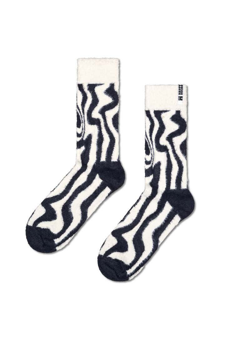 Psychedelic Zebra Sock / ゼブラクルーソックス