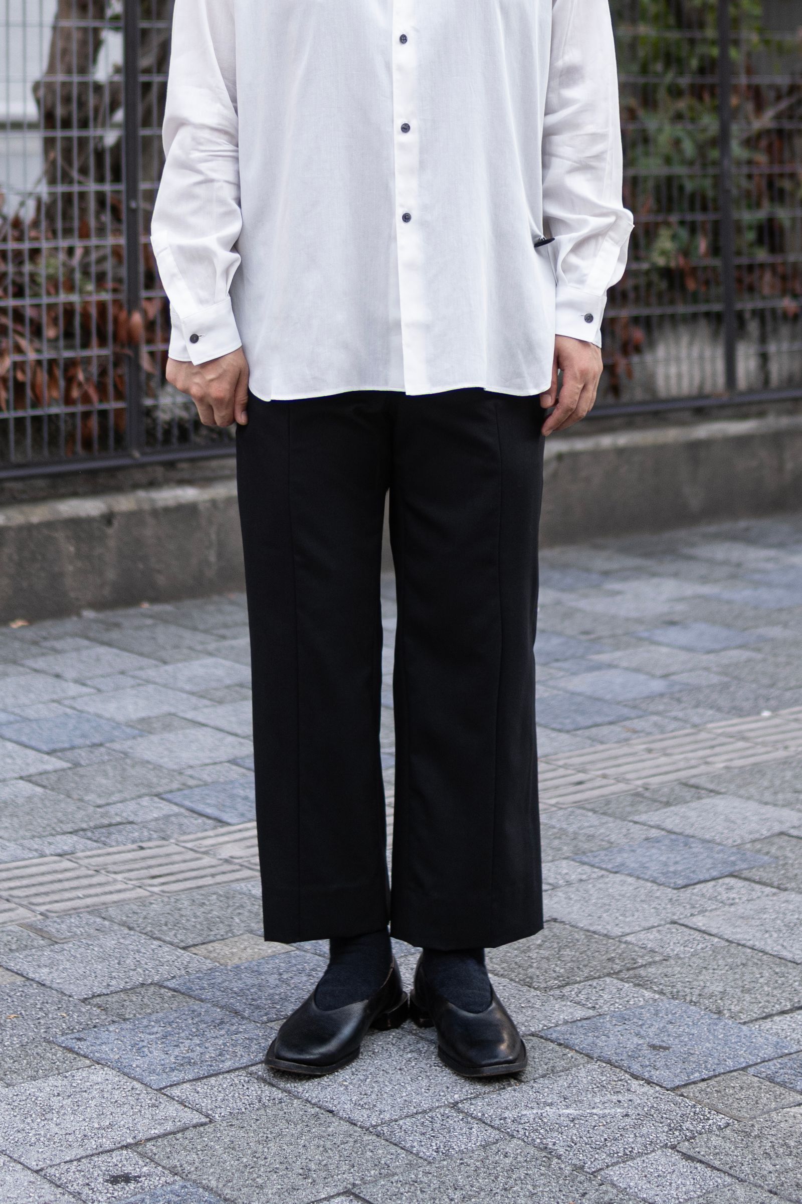 Dear, NOTHING SPECIAL TROUSERS / DAWN BLACK