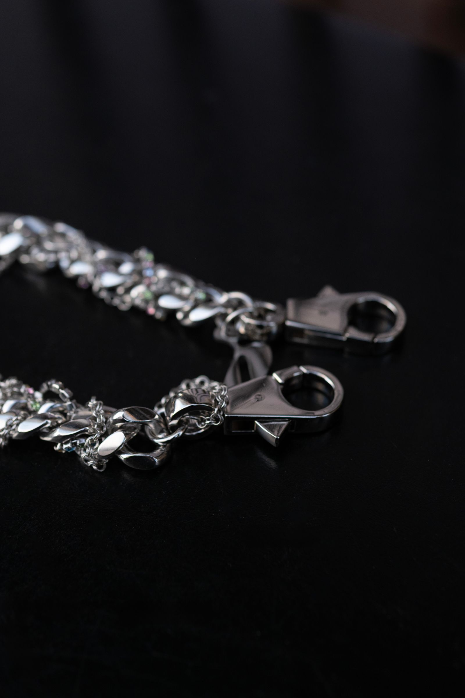 Broken "Miçanga" Chain / Silver