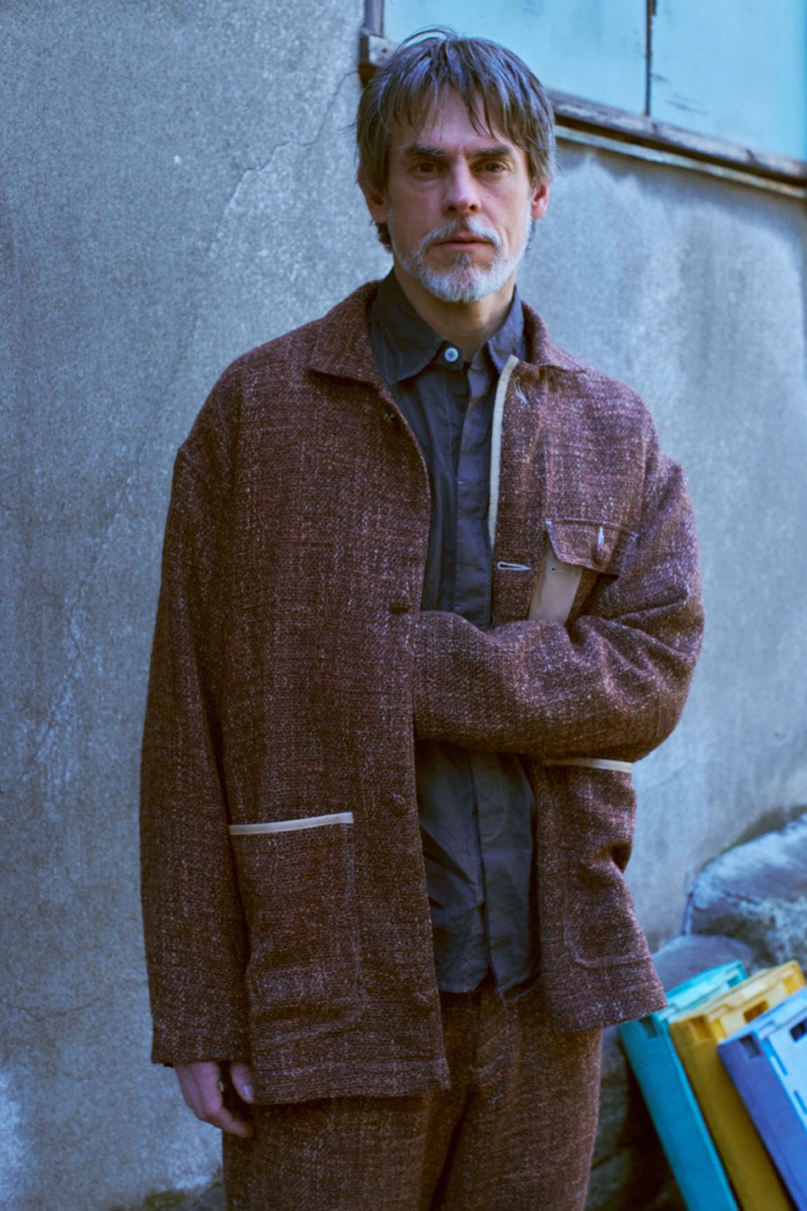 TRISPIN TWEED SOUTHERN JACKET / BROWN