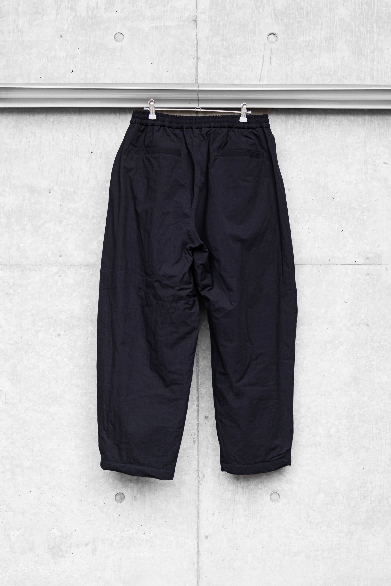 3tuck Big Balloon Pants / Black