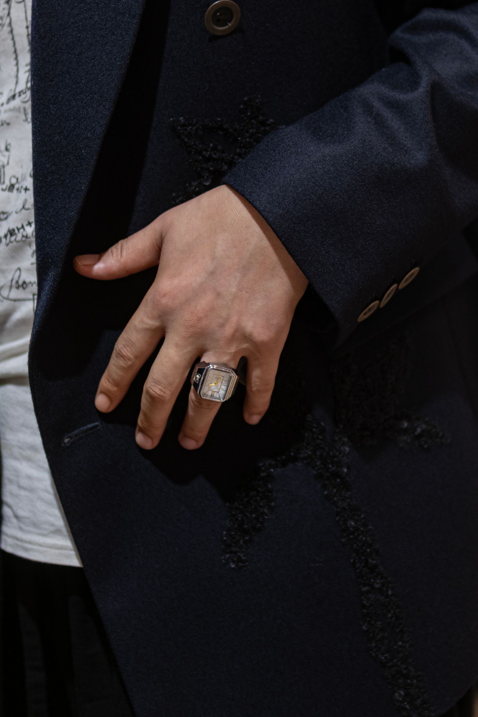 LEGACY RING WATCH / White