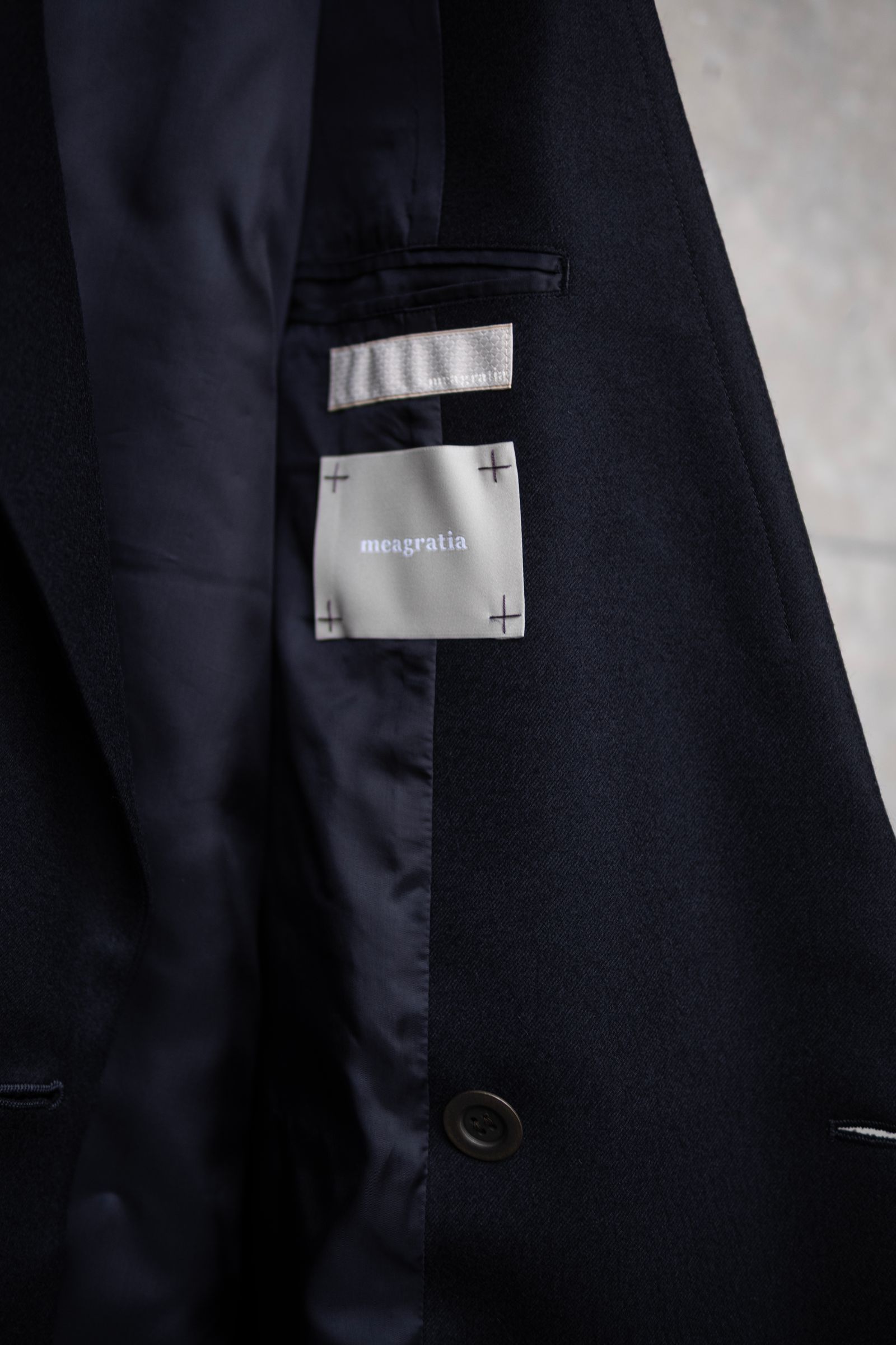 Code embroidery JKT / nvy