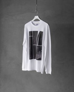BLOCK LOGO LS TEE / White