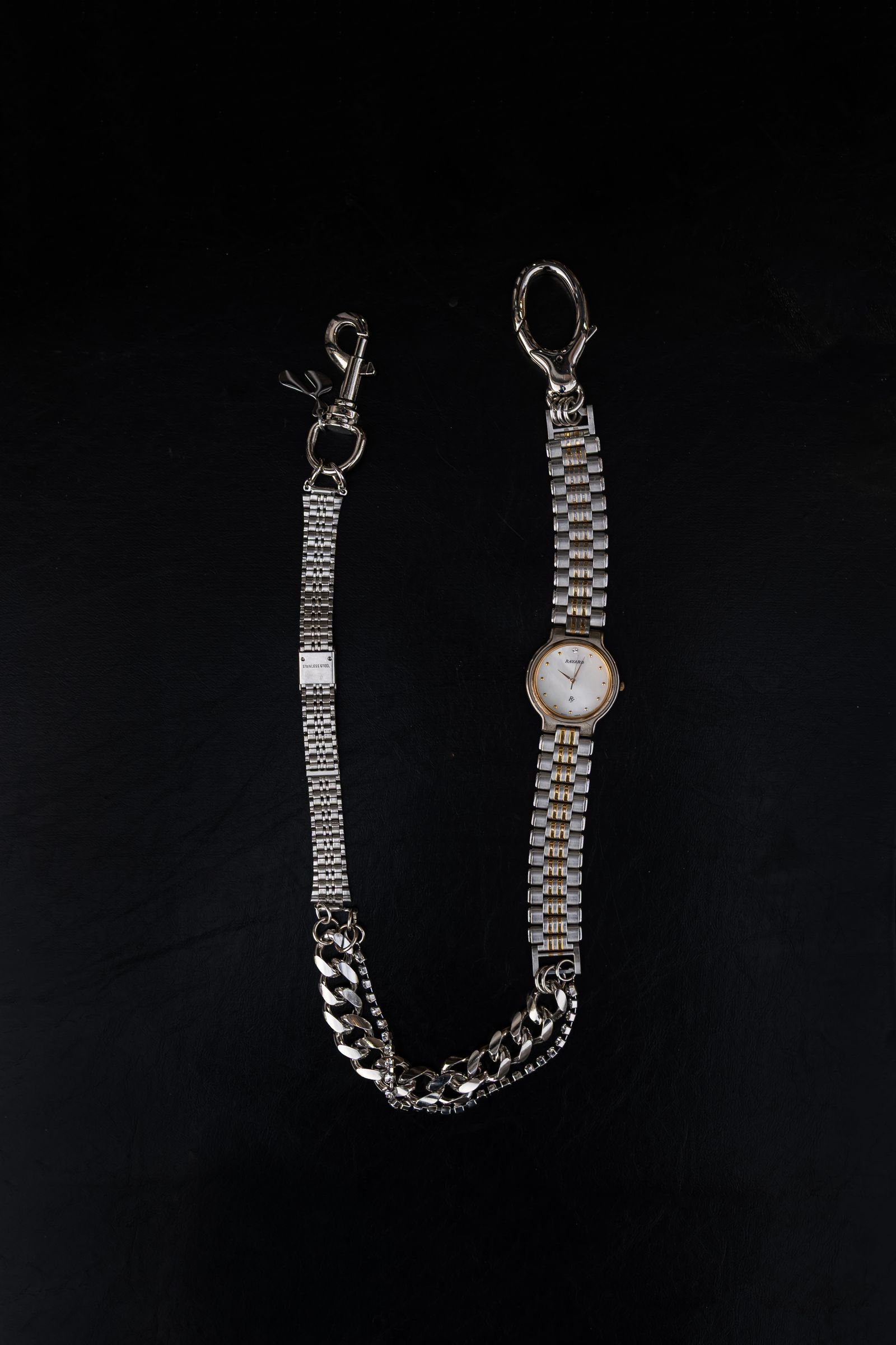 HIDAKA - VINTAGE WATCH LINKS CHAIN / SILVER | Retikle Online Store