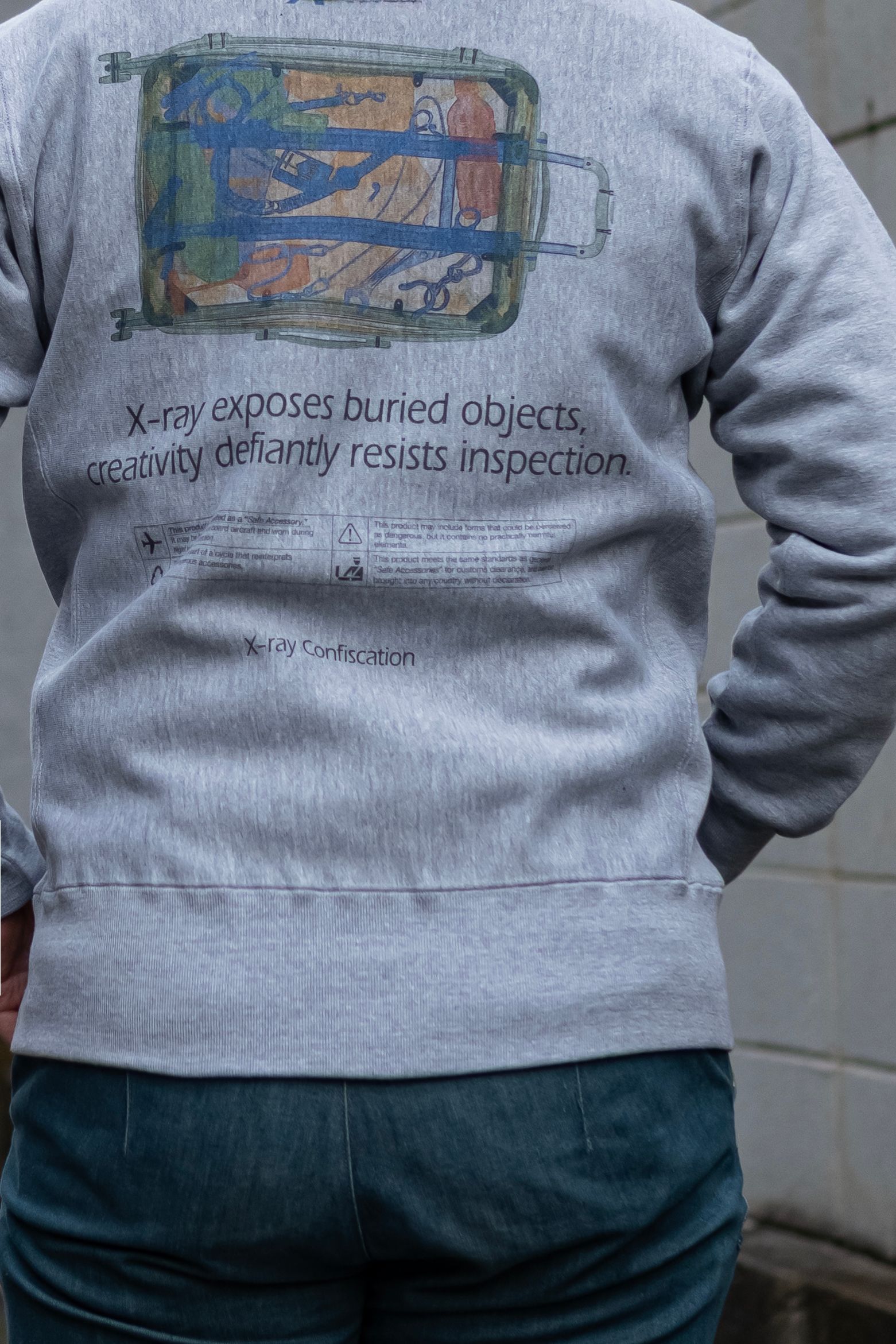 X-Ray Baggage Sweat shirts / Ash