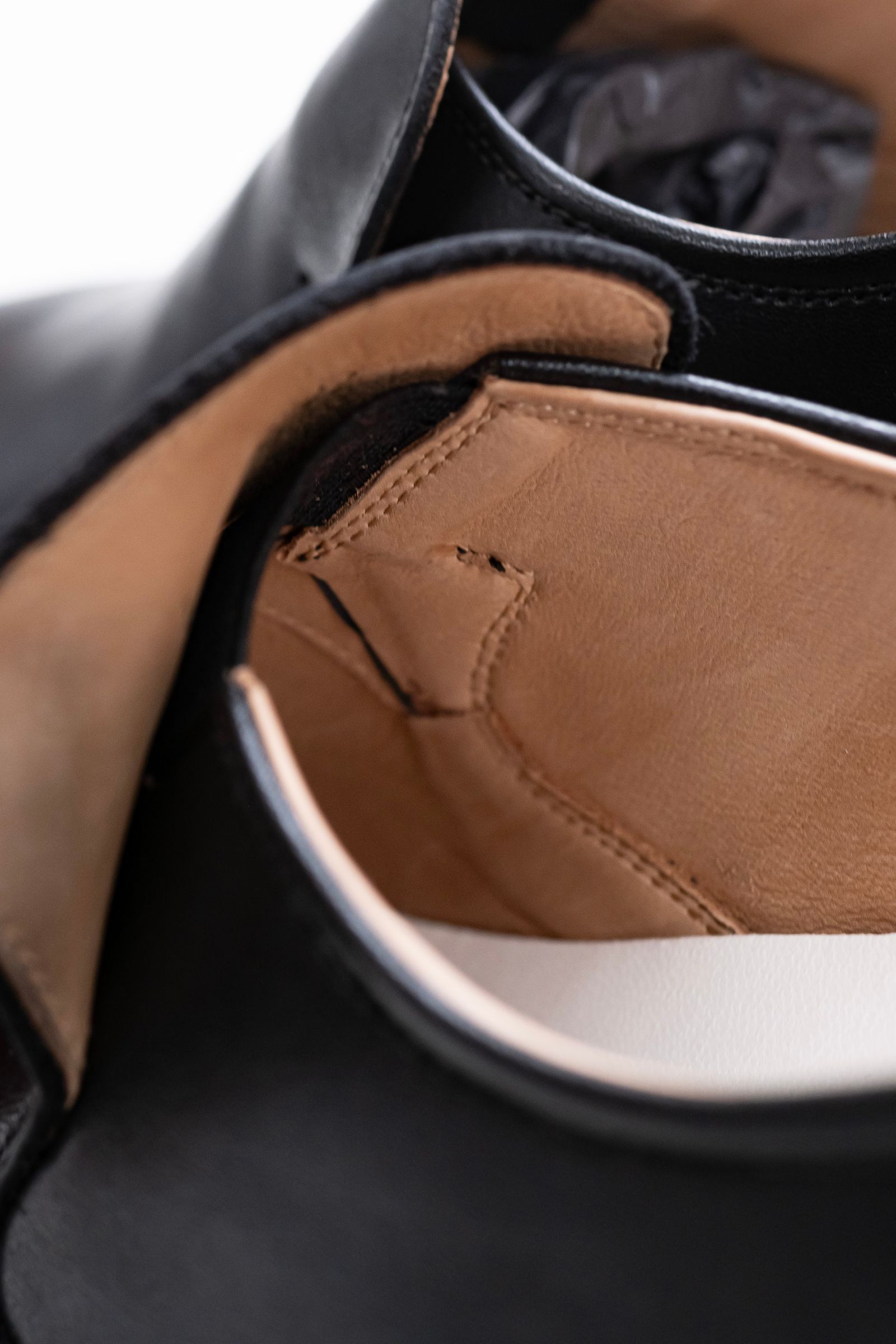 New drape slip-on / Black