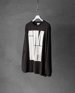 BLOCK LOGO LS TEE / Black