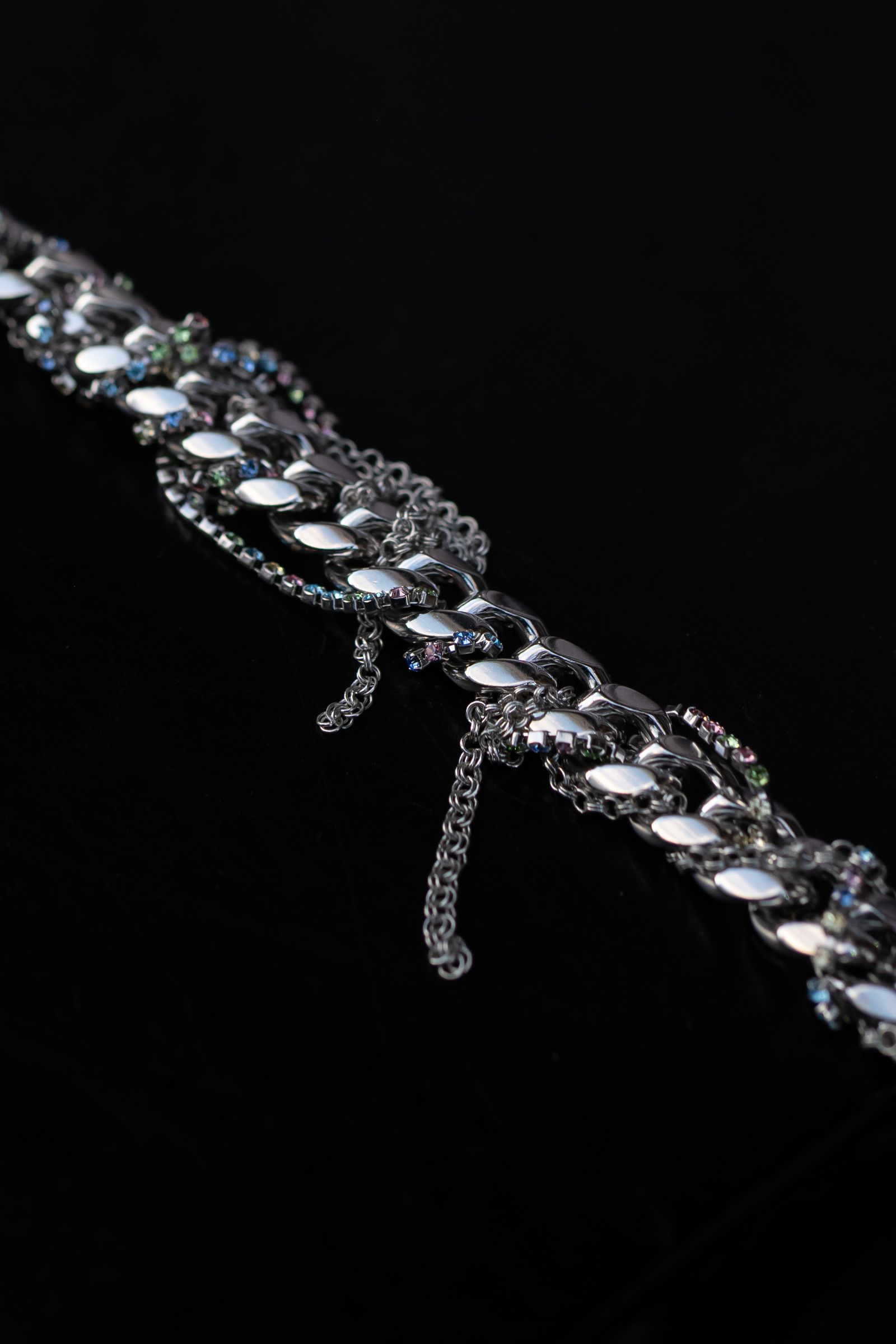 Broken "Miçanga" Chain / Silver