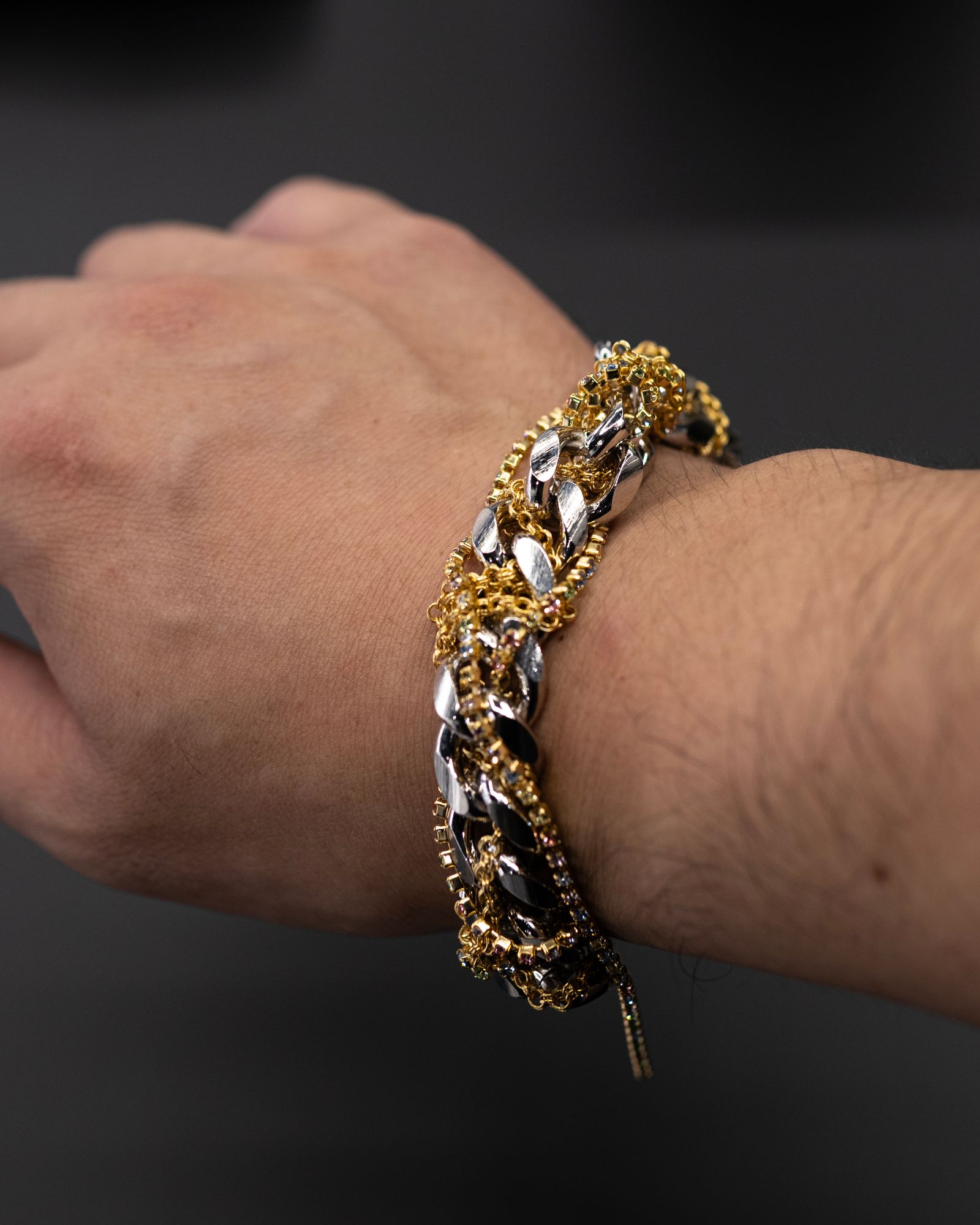Broken "Miçanga" Bracelet / Silver